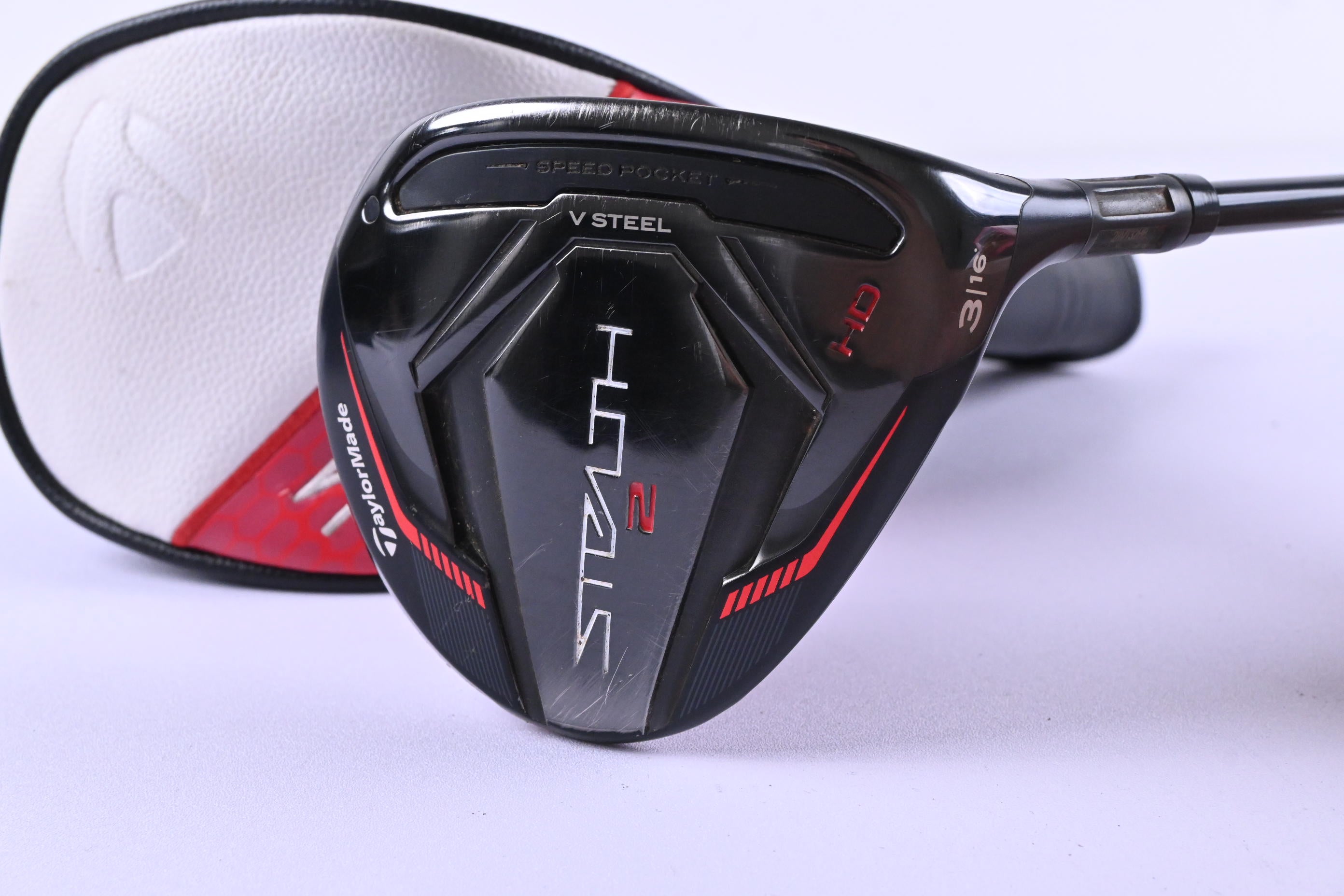 Taylormade Stealth 2 HD #3 Wood / 16 Degree / Regular Flex Smoke Red RDX 65