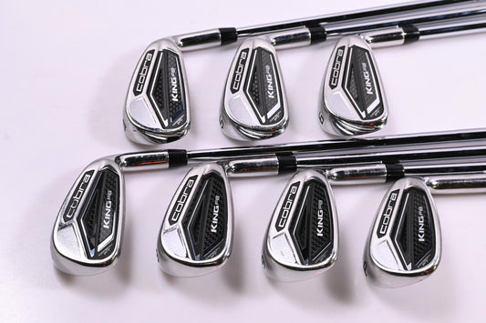 Cobra King F8 Irons / 4-PW / Regular Flex KBS Tour FLT 110 Shafts