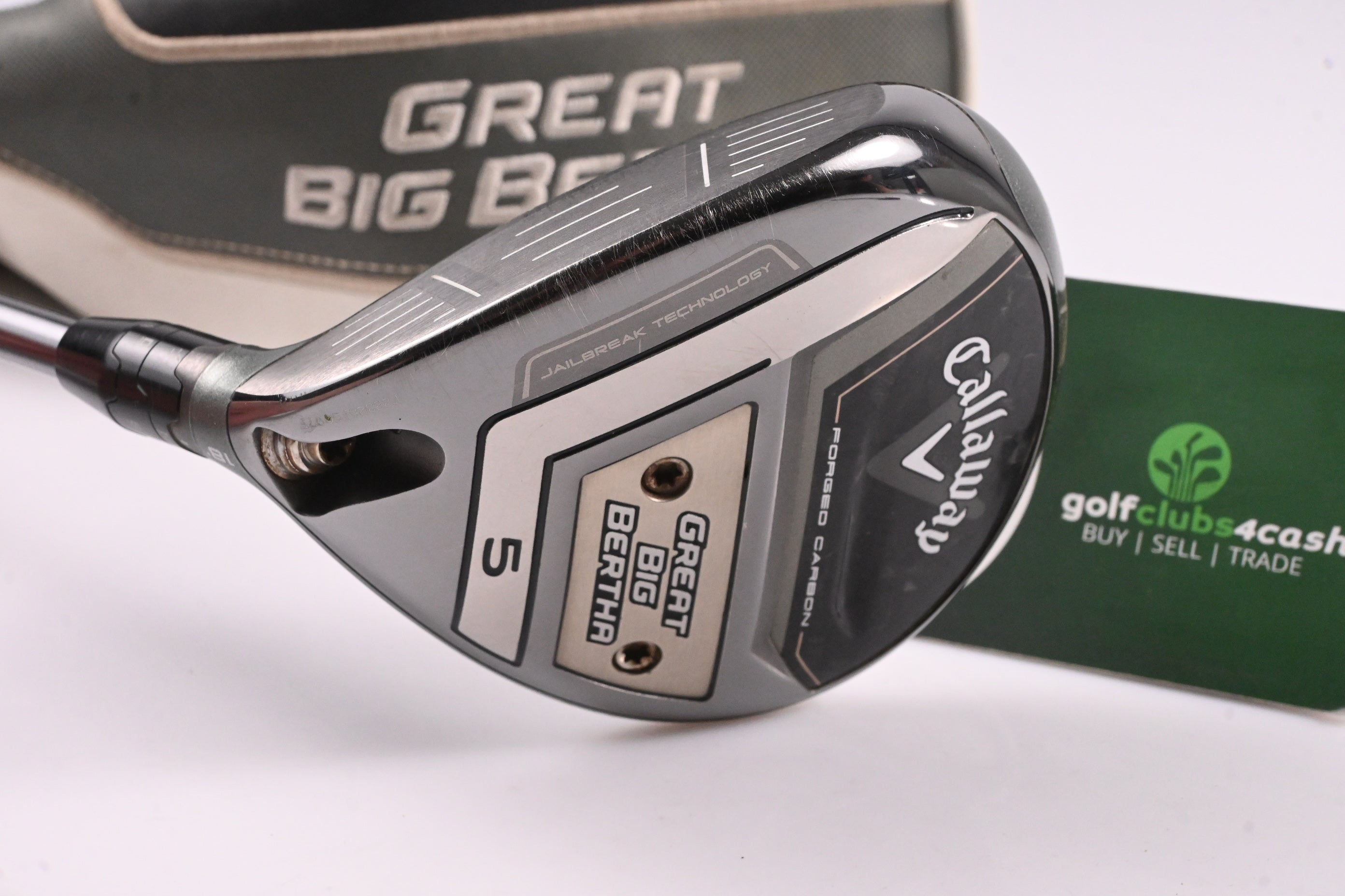 Left Hand Callaway Great Big Bertha 2023 #5 Wood / 18 Degree / Regular Flex Helium 5