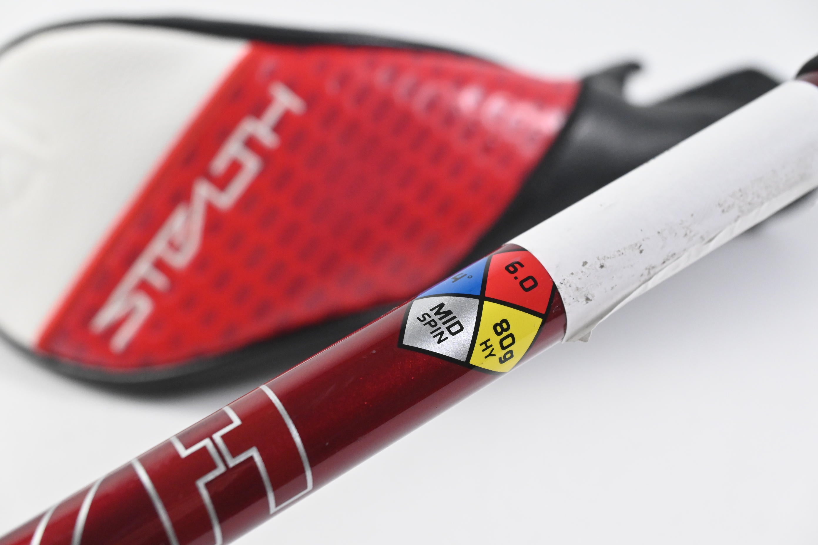 Left Hand Taylormade Stealth 2 Plus #3 Hybrid / 19.5 Degree / Stiff Flex HZRDUS