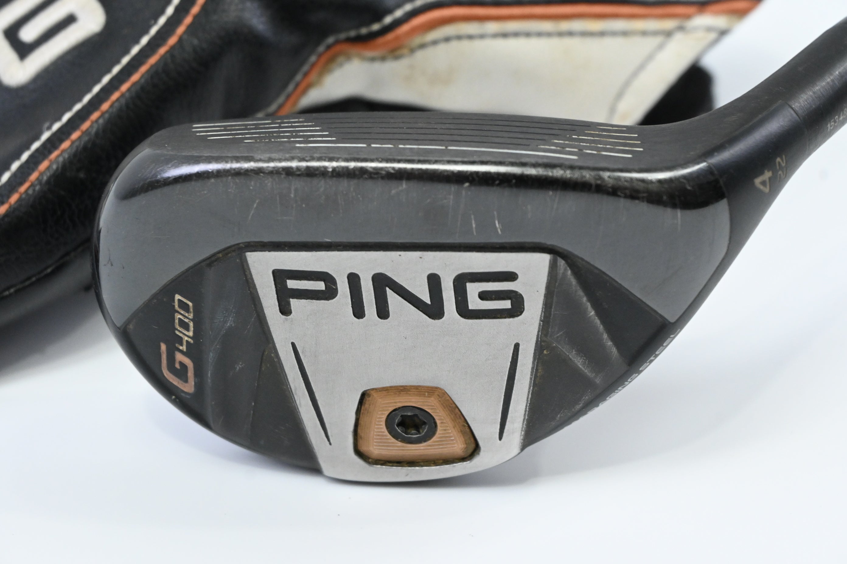 Ping G400 #4 Hybrid / 22 Degree / Stiff Flex Ping Alta CB 70 Shaft
