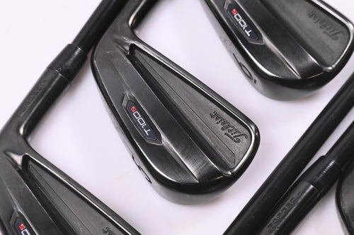 Titleist T100.S Ltd Edition Black Irons / 4-PW / Stiff Flex Project X LZ Shafts
