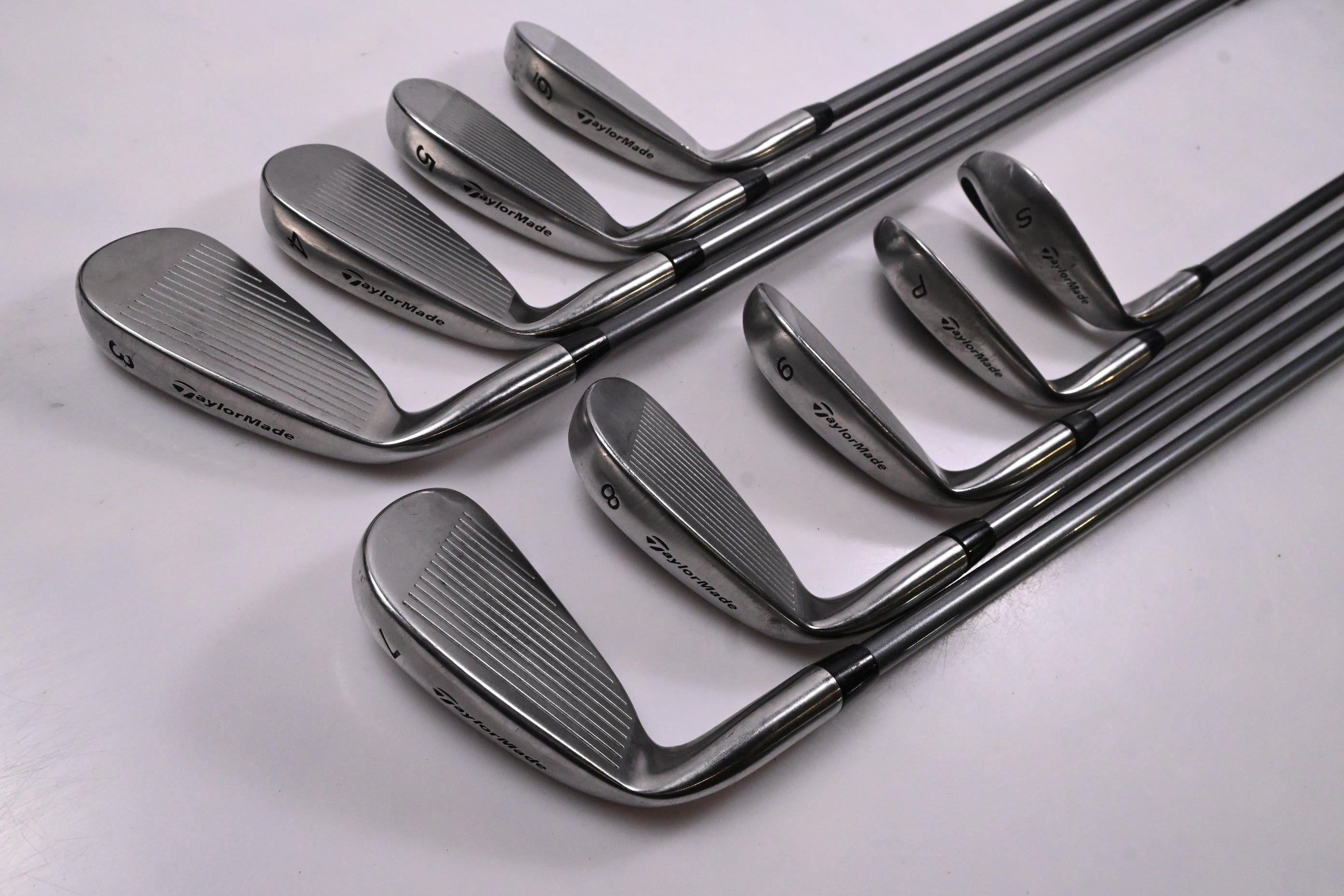 Taylormade 200 Steel Irons / 3-PW+SW / Regular Flex Taylormade Lite 80 Shafts