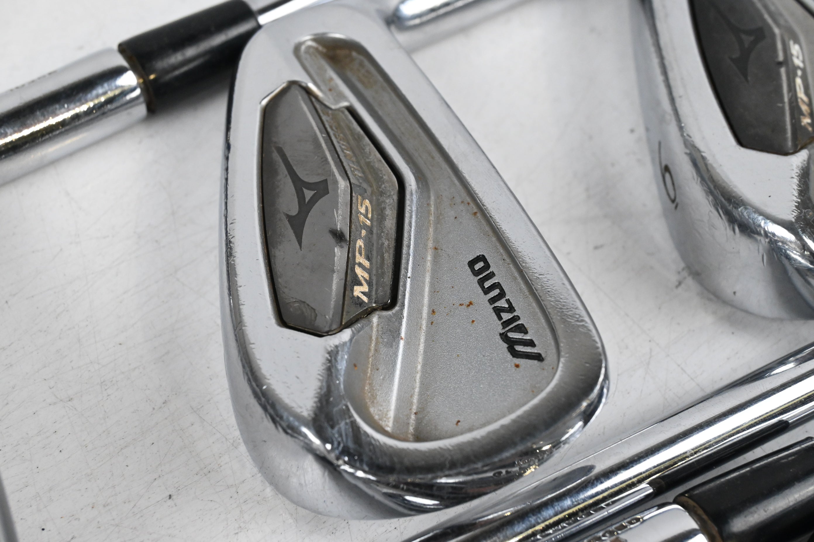 Mizuno MP-15 Irons / 4-PW / Stiff Flex KBS Tour Shafts