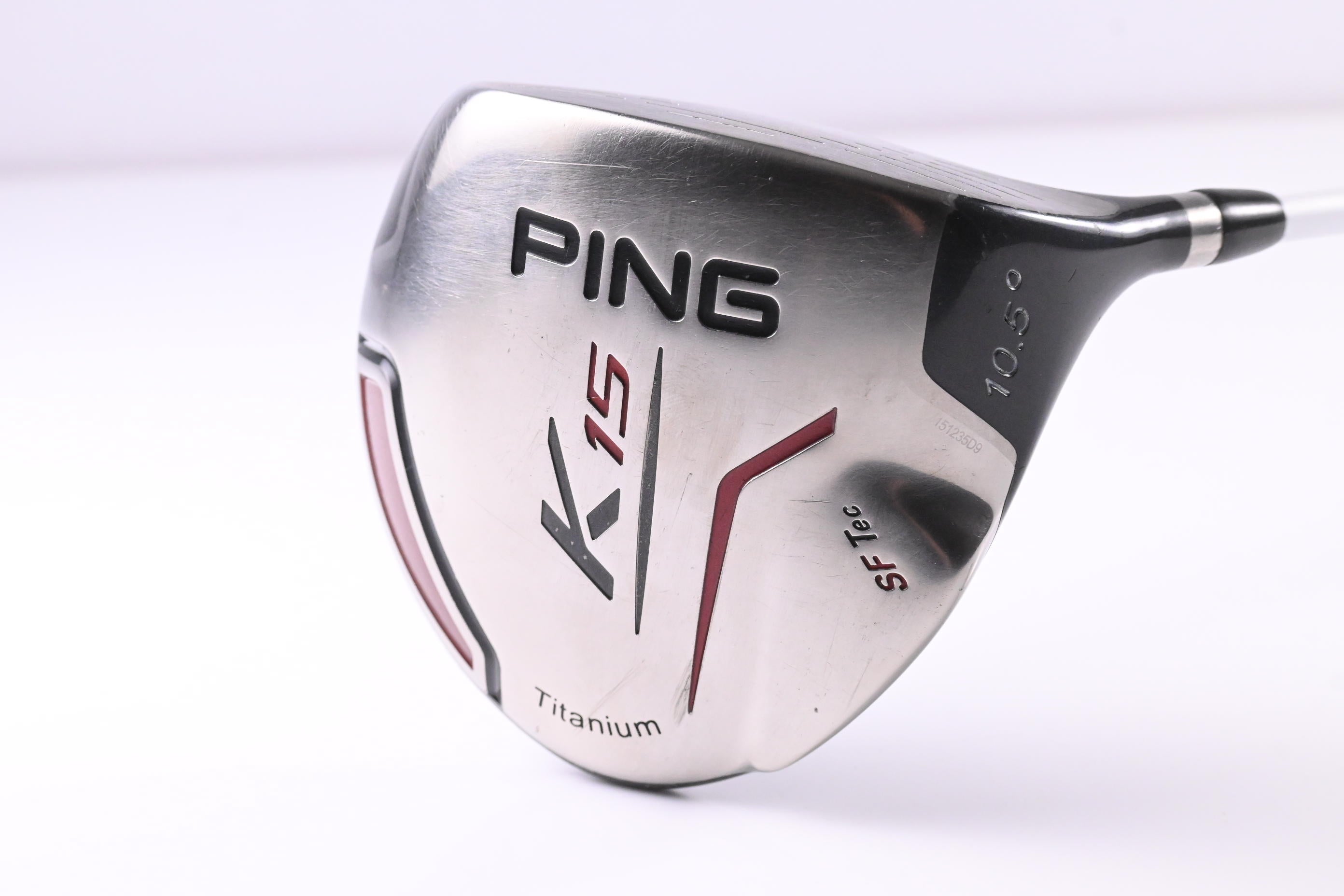 Ladies Ping K15 SF Tec Driver / 10.5 Degree / Ladies Flex Hzrdus Gen4 Red CB 40