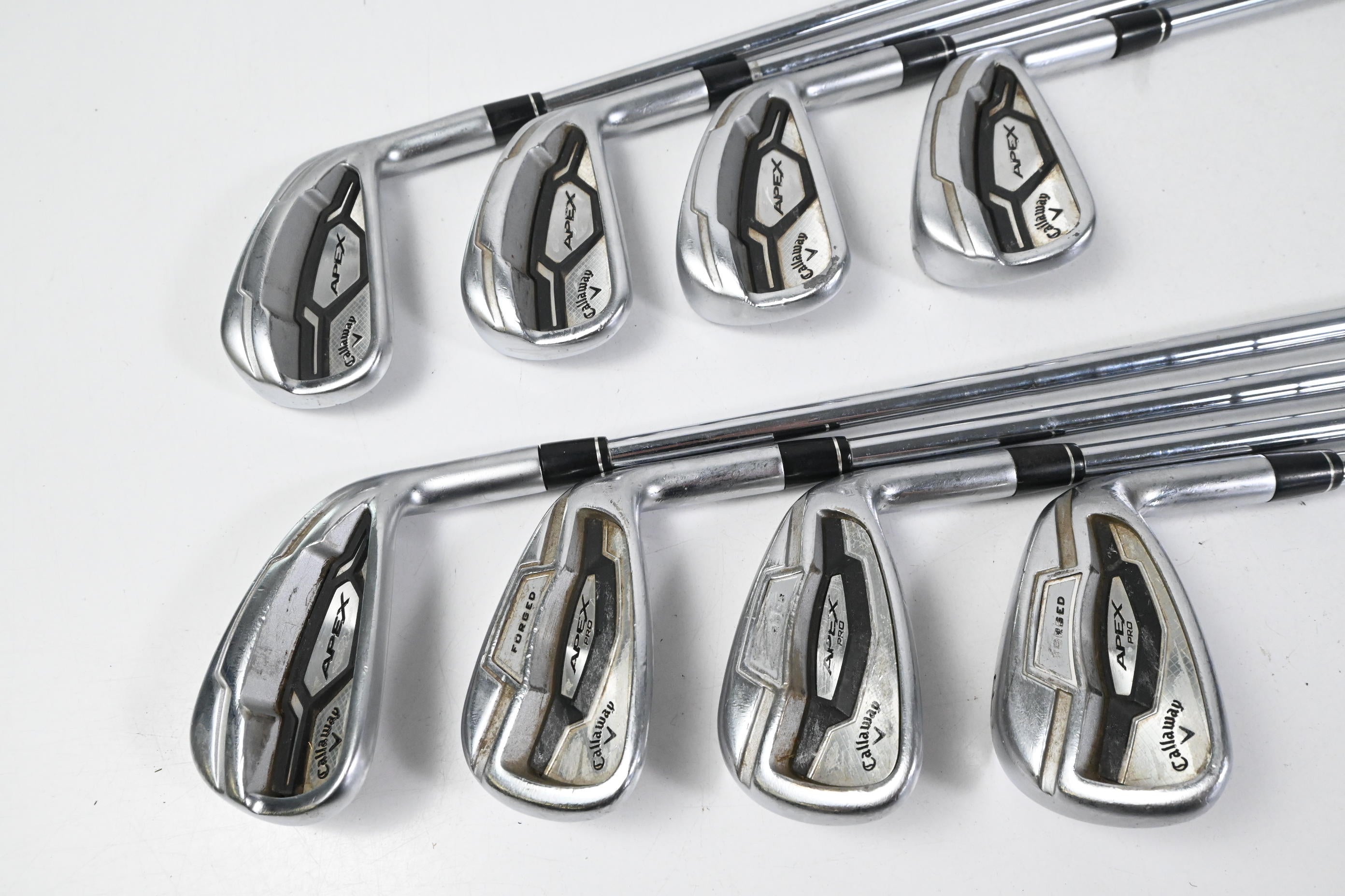 Callaway Apex CF16 Irons / 3-PW / Regular Flex KBS Tour 110 Shafts