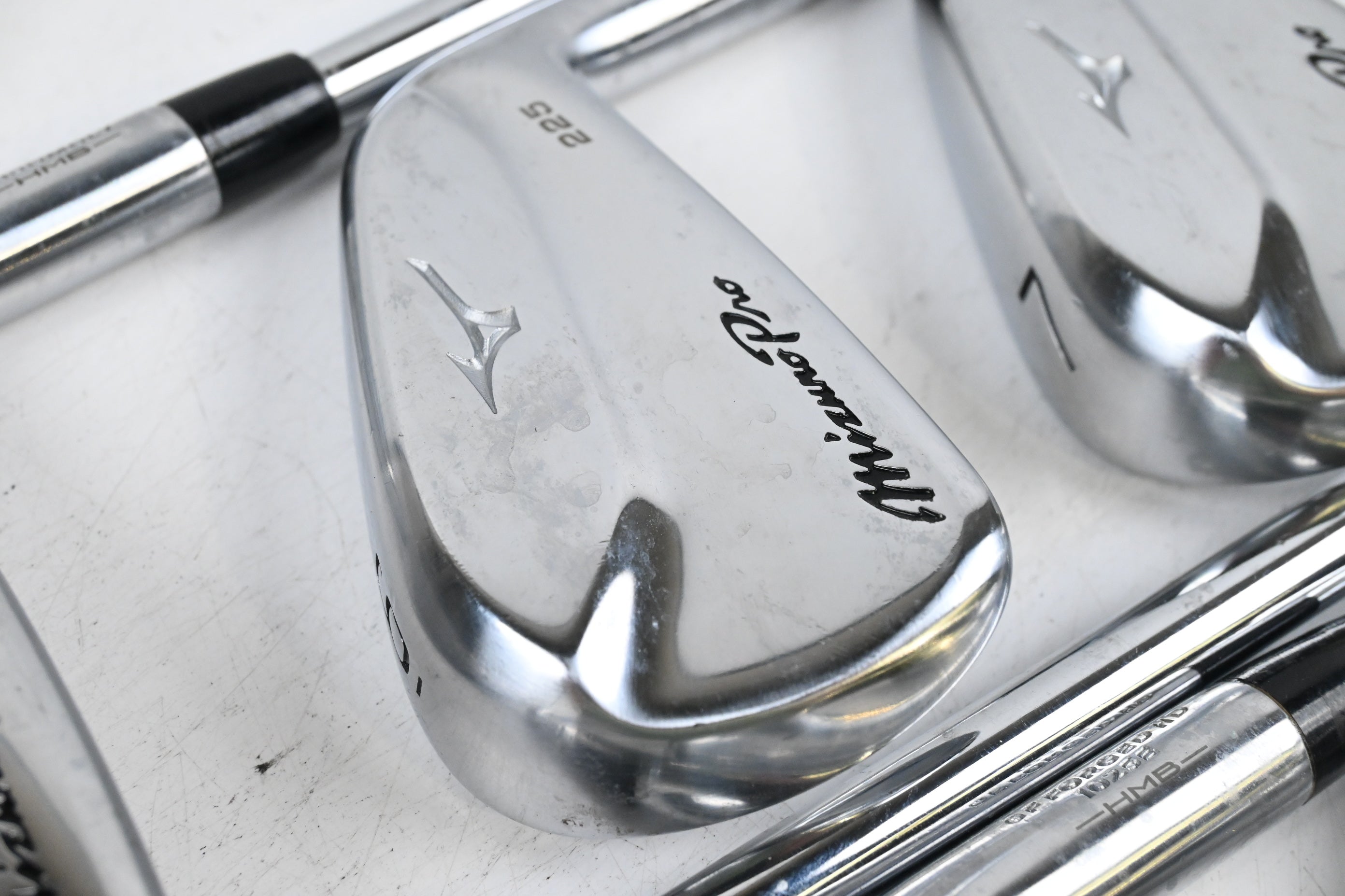 Mizuno Pro 225 Irons / 5-PW / Stiff Flex N.S.Pro Modus3 Tour 120 Shafts