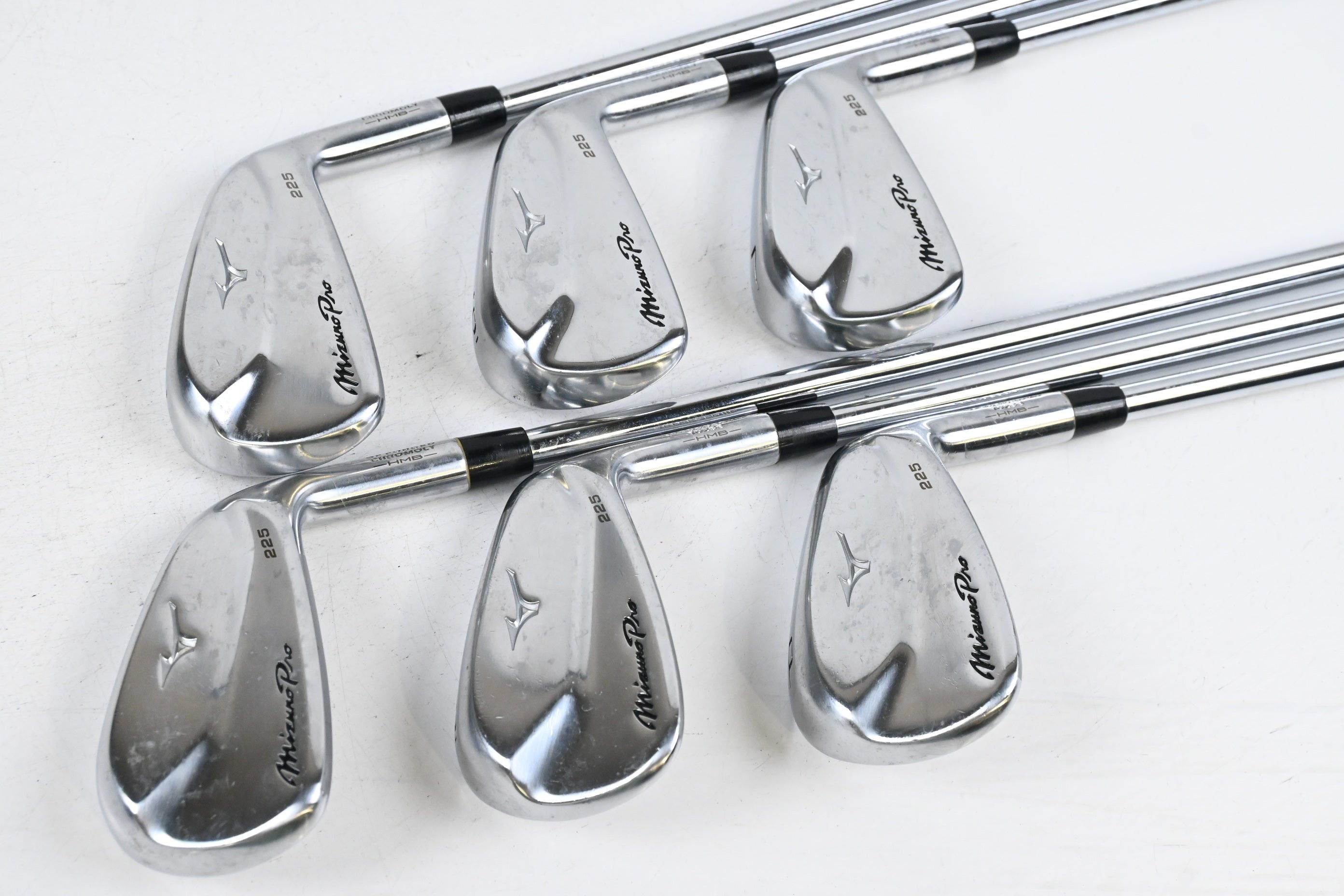 Mizuno Pro 225 Irons / 5-PW / Stiff Flex N.S.Pro Modus3 Tour 120 Shafts