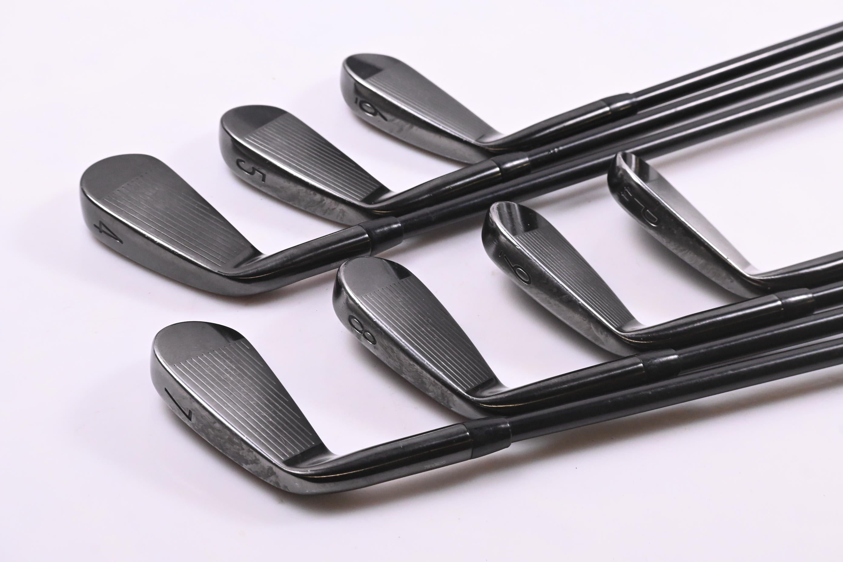 Titleist T100.S Ltd Edition Black Irons / 4-PW / Stiff Flex Project X LZ Shafts