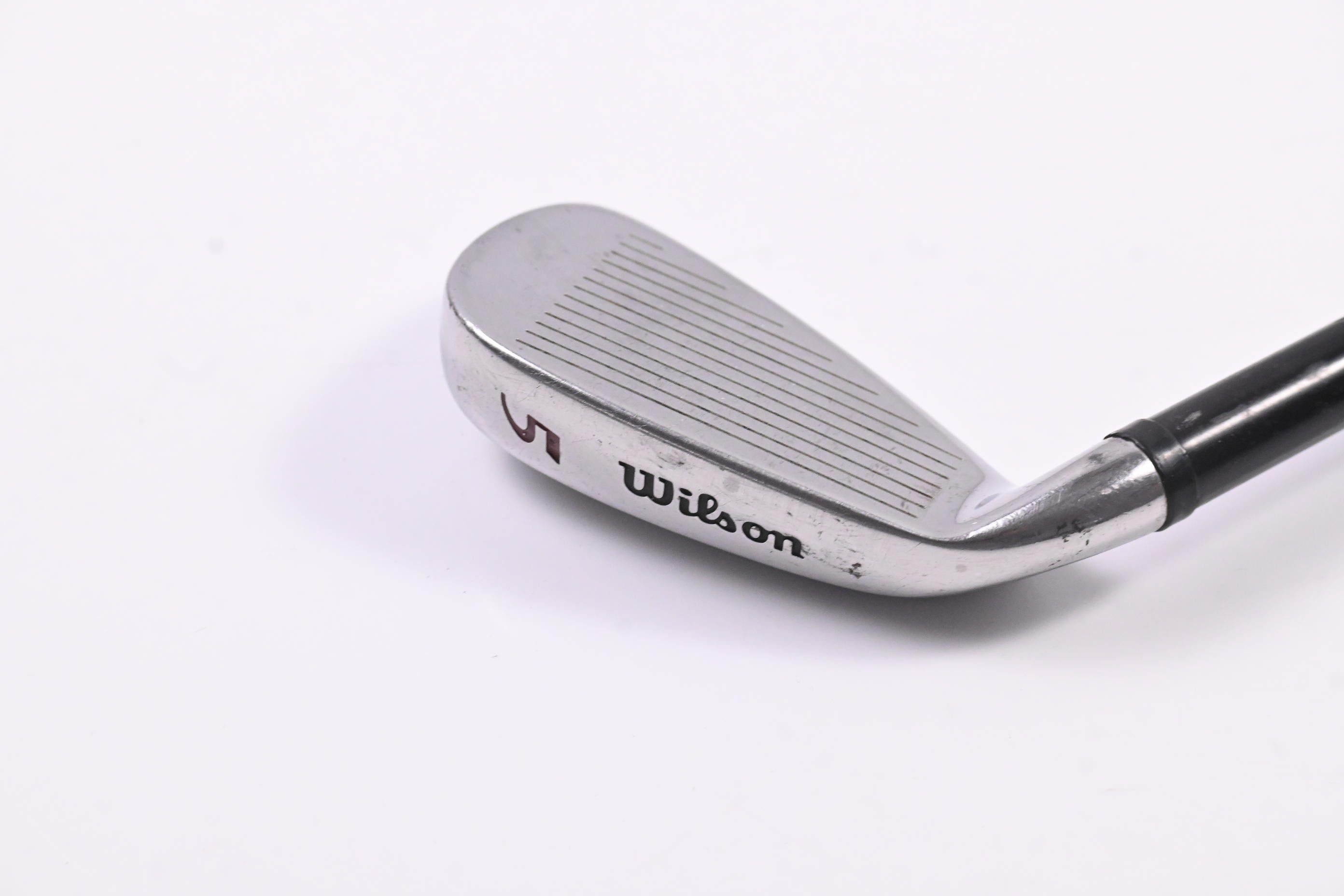 Wilson Deep Red #5 Iron / 27 Degree / Regular Flex Wilson Fat Shaft