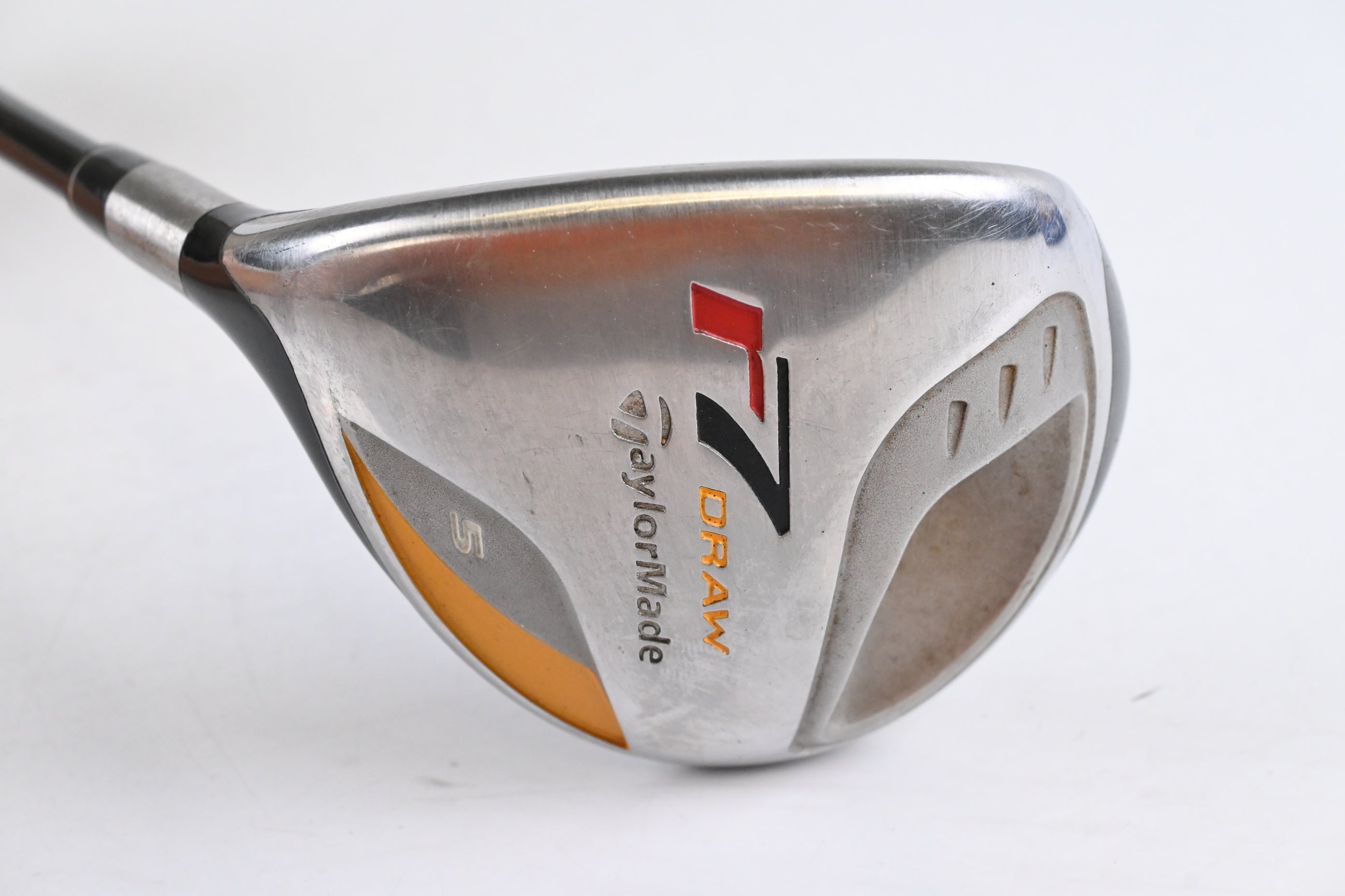 Left Hand Taylormade R7 Draw #5 Wood / 18 Degree / Regular Flex REAX 55 Shaft