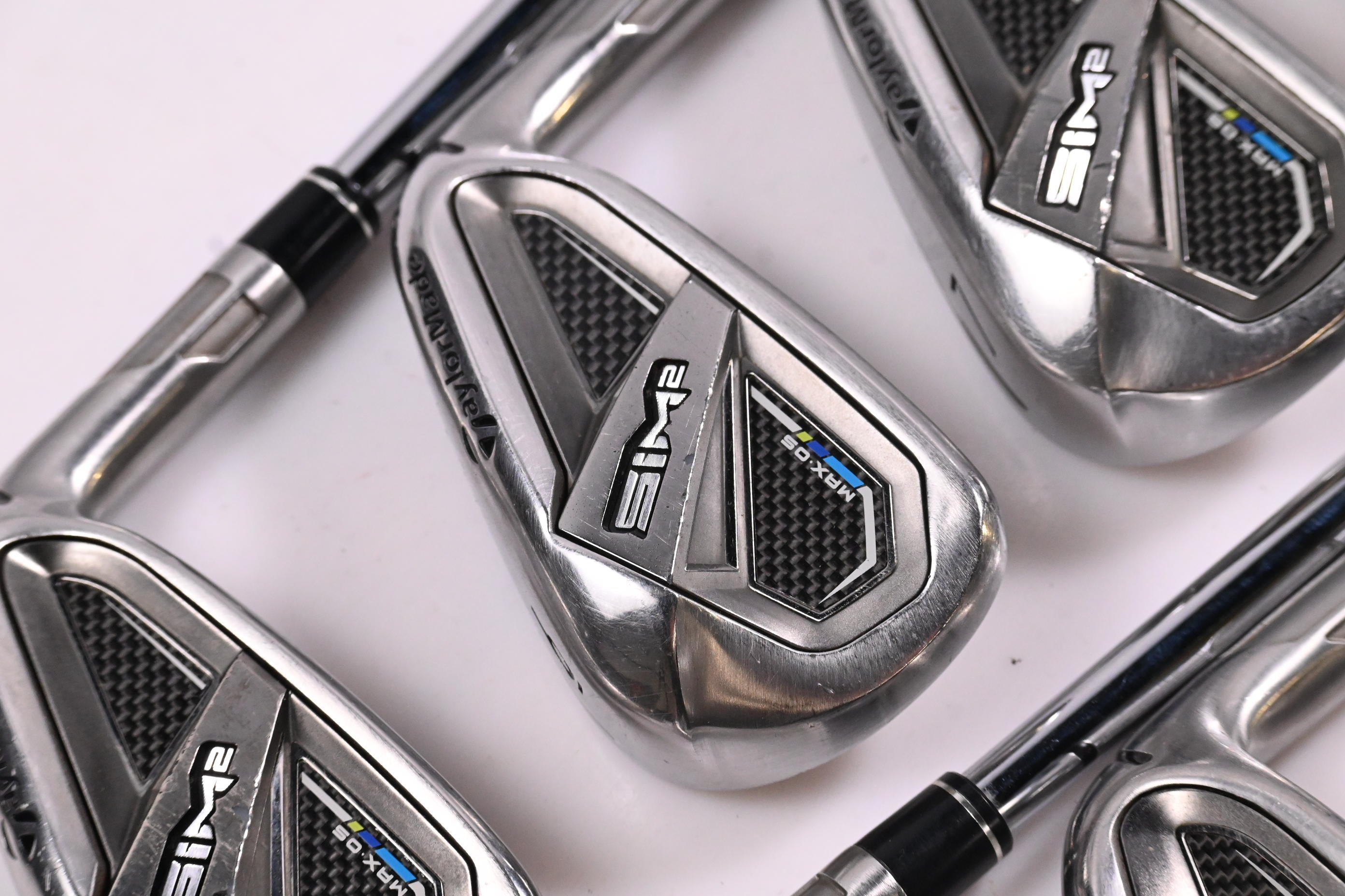 Taylormade SIM2 Max OS Irons / 5-PW+GW+SW / Regular Flex Elevate 95