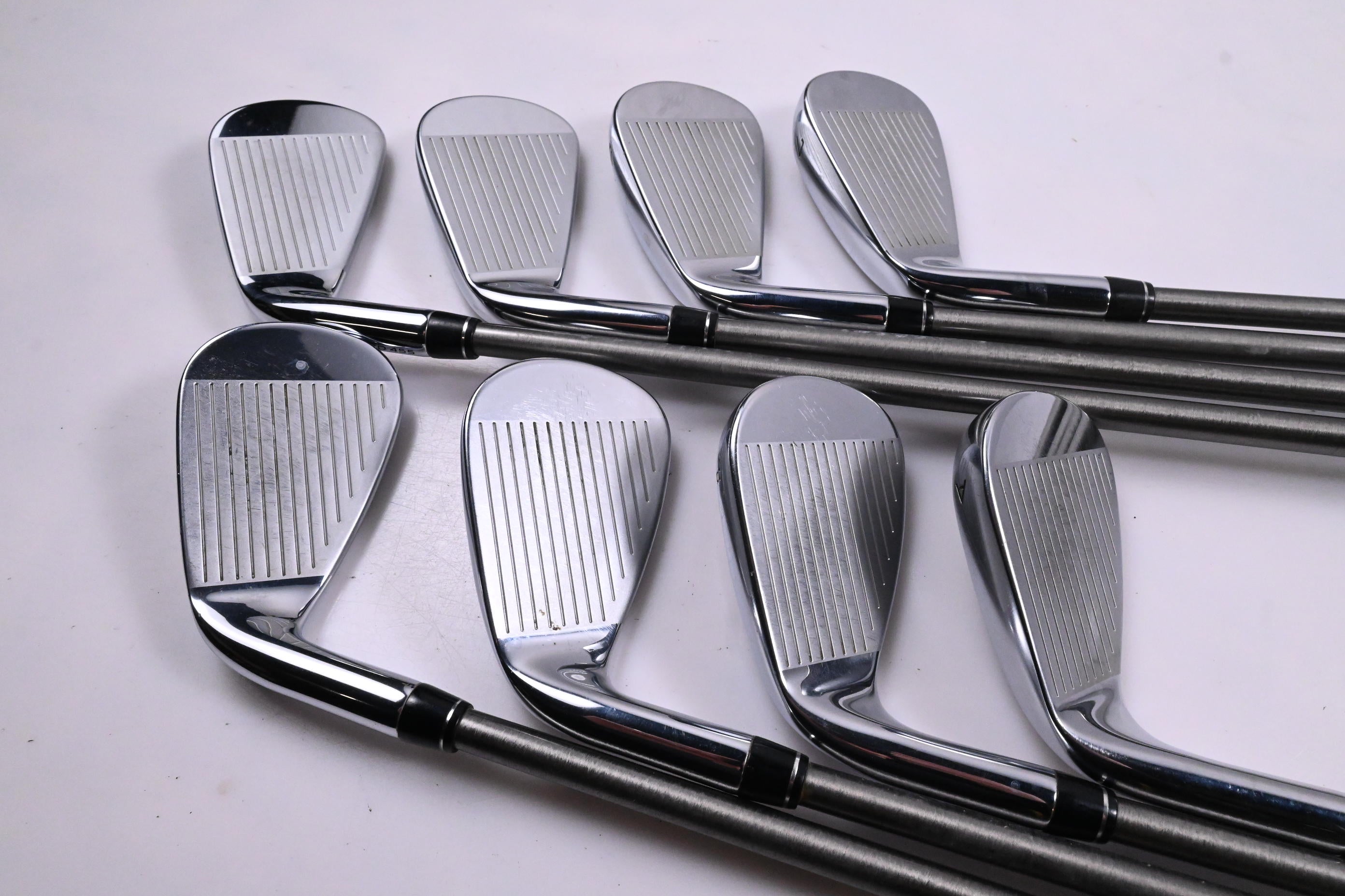 Callaway Paradym Irons / 4-PW+AW / Regular Flex Aerotech SteelFiber i80 Shafts