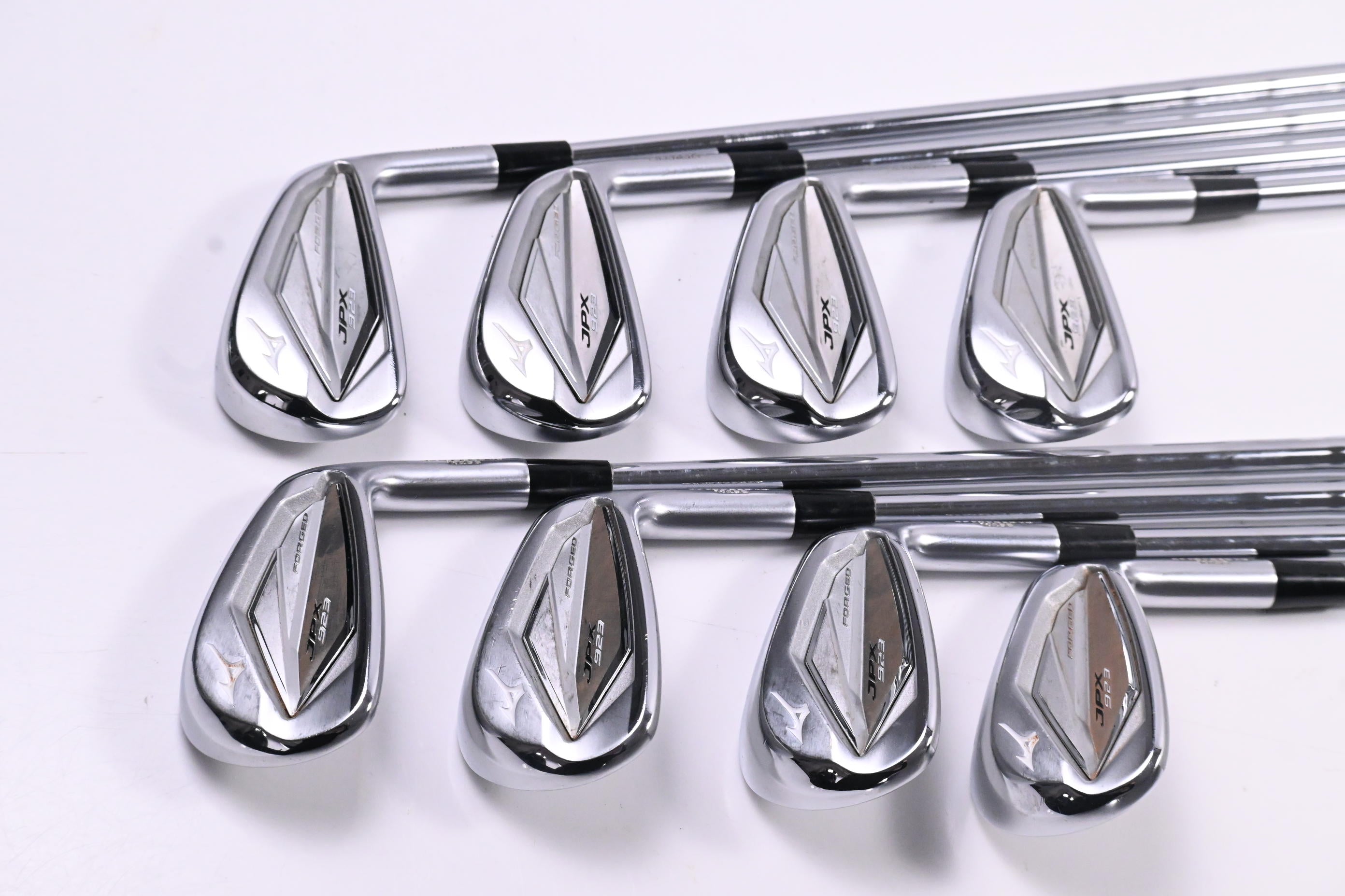 Mizuno JPX 923 Forged Irons / 4-PW+GW / Regular Flex KBS $-Taper Lite 95 Shafts