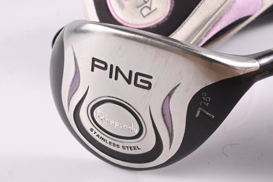 Ladies Ping Rhapsody #7 Wood / 26 Degree / Ladies Flex Ping ULT 129 Shaft