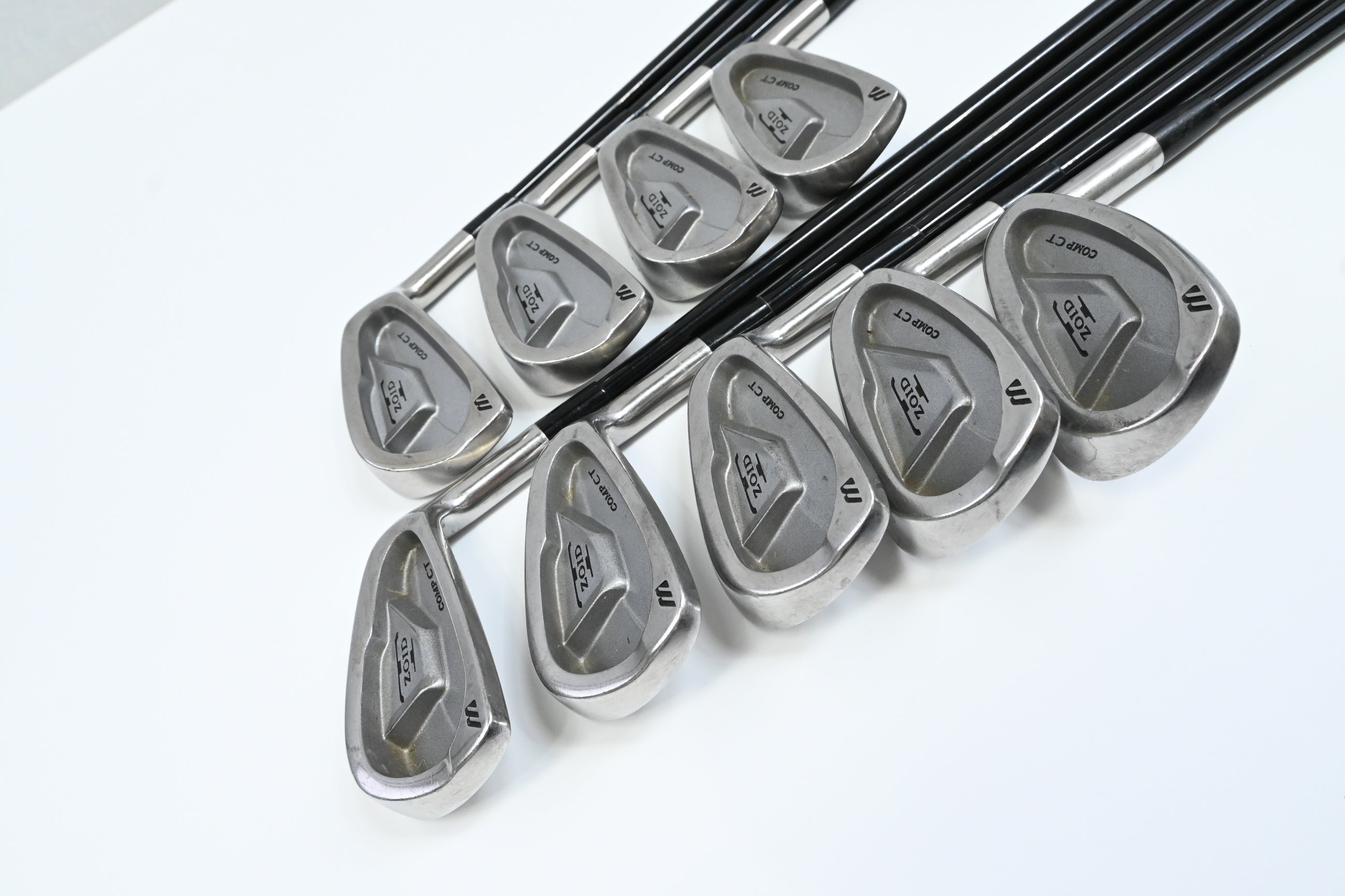 Mizuno T-Zoid Comp CT Irons / 3-PW+SW / Regular Flex Mizuno Accel Arc Shafts
