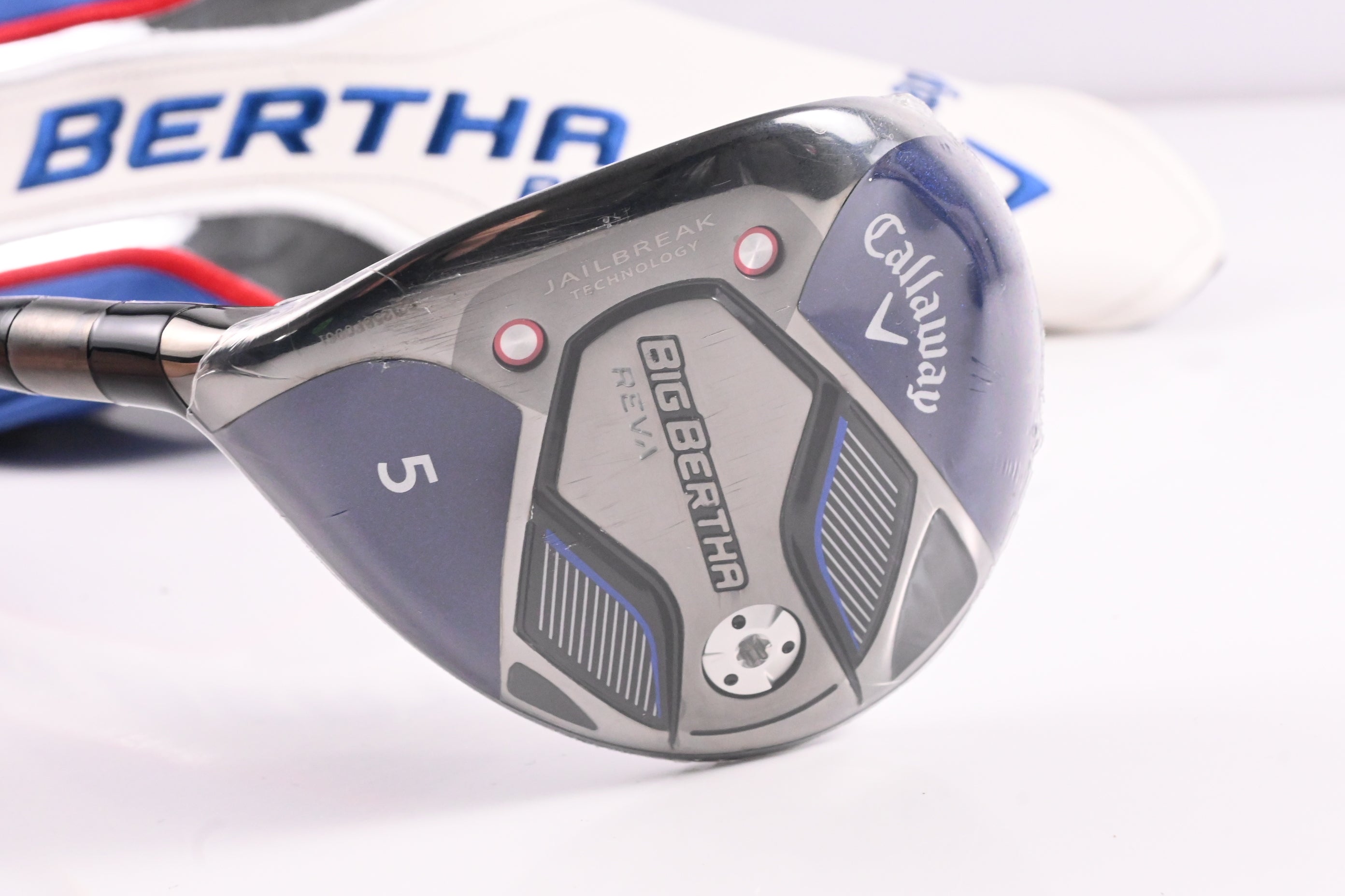 Left Hand Callaway Big Bertha Reva 21 #5 Wood / 21 Degree / Ladies Flex UST 4