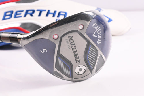 Left Hand Callaway Big Bertha Reva 21 #5 Wood / 21 Degree / Ladies Flex UST 4