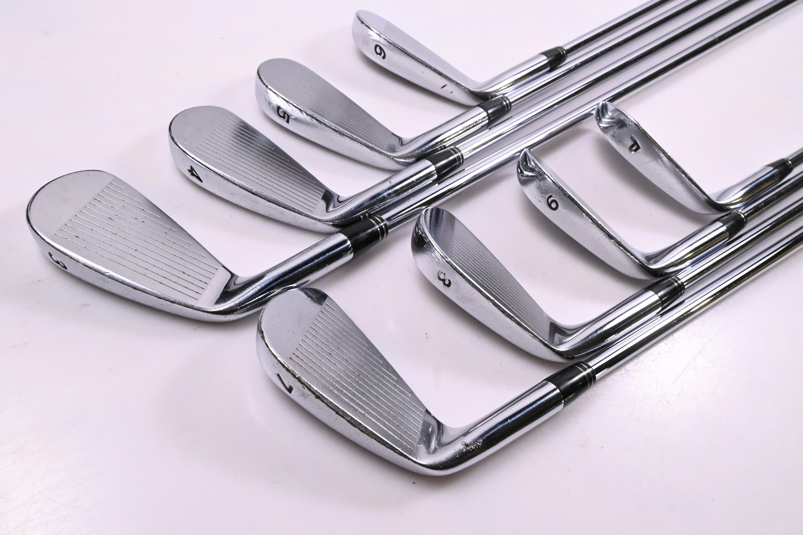 Taylormade 300 Forged Irons / 3-PW / Stiff Flex Rifle Flighted Shafts