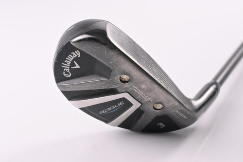 Callaway Rogue #3 Hybrid / 19 Degree / Stiff Flex Aldila RIP 85 Shaft