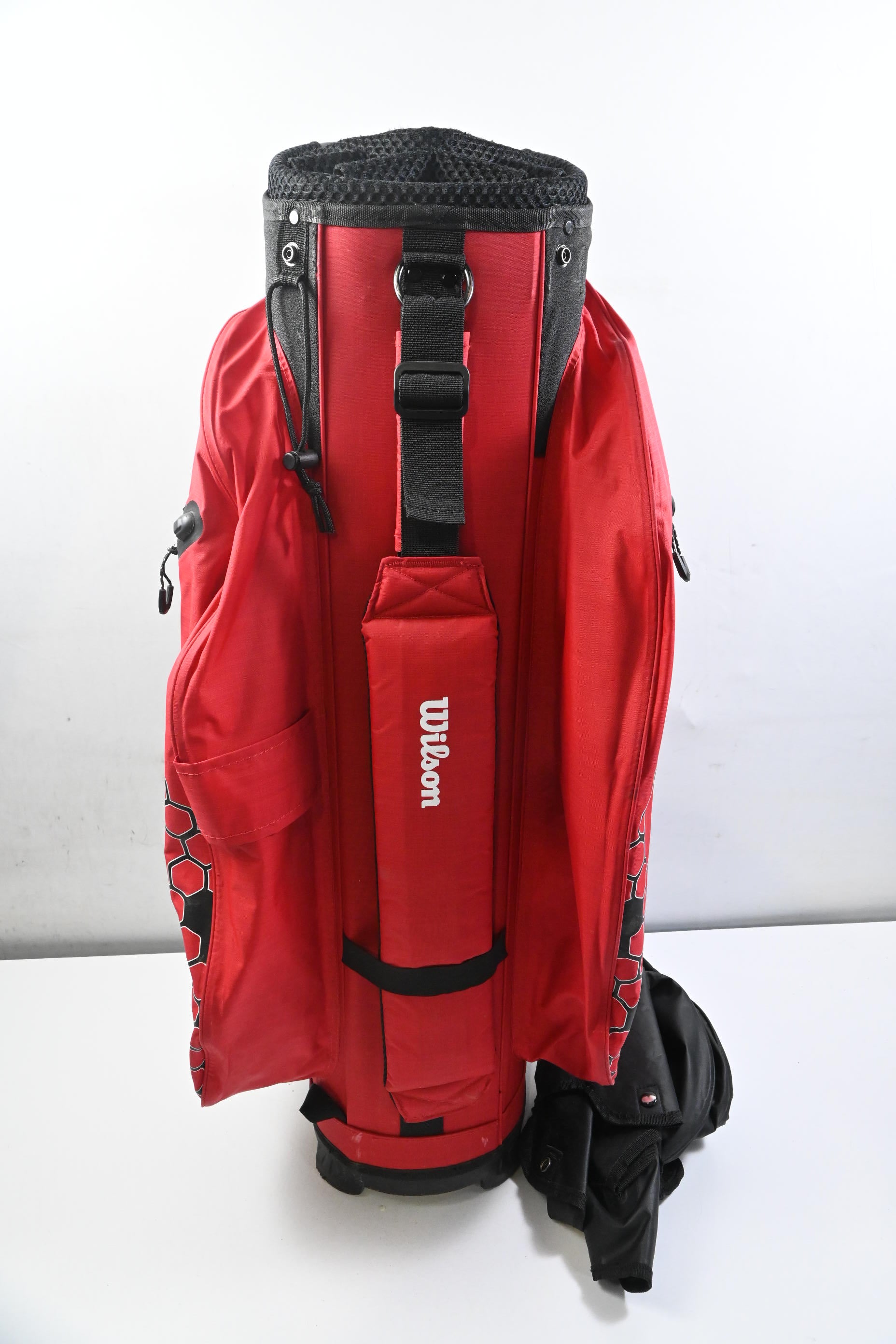 Wilson Dry Tech Cart Bag / 14-Way Divider / Red & Black