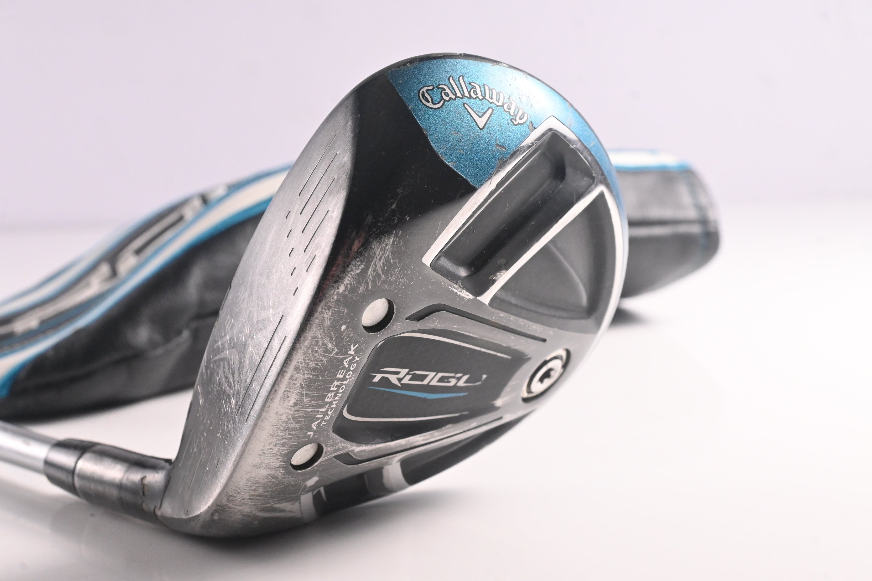 Left Hand Callaway Rogue #5 Wood / 18 Degree / Regular Flex EvenFlow Green 55