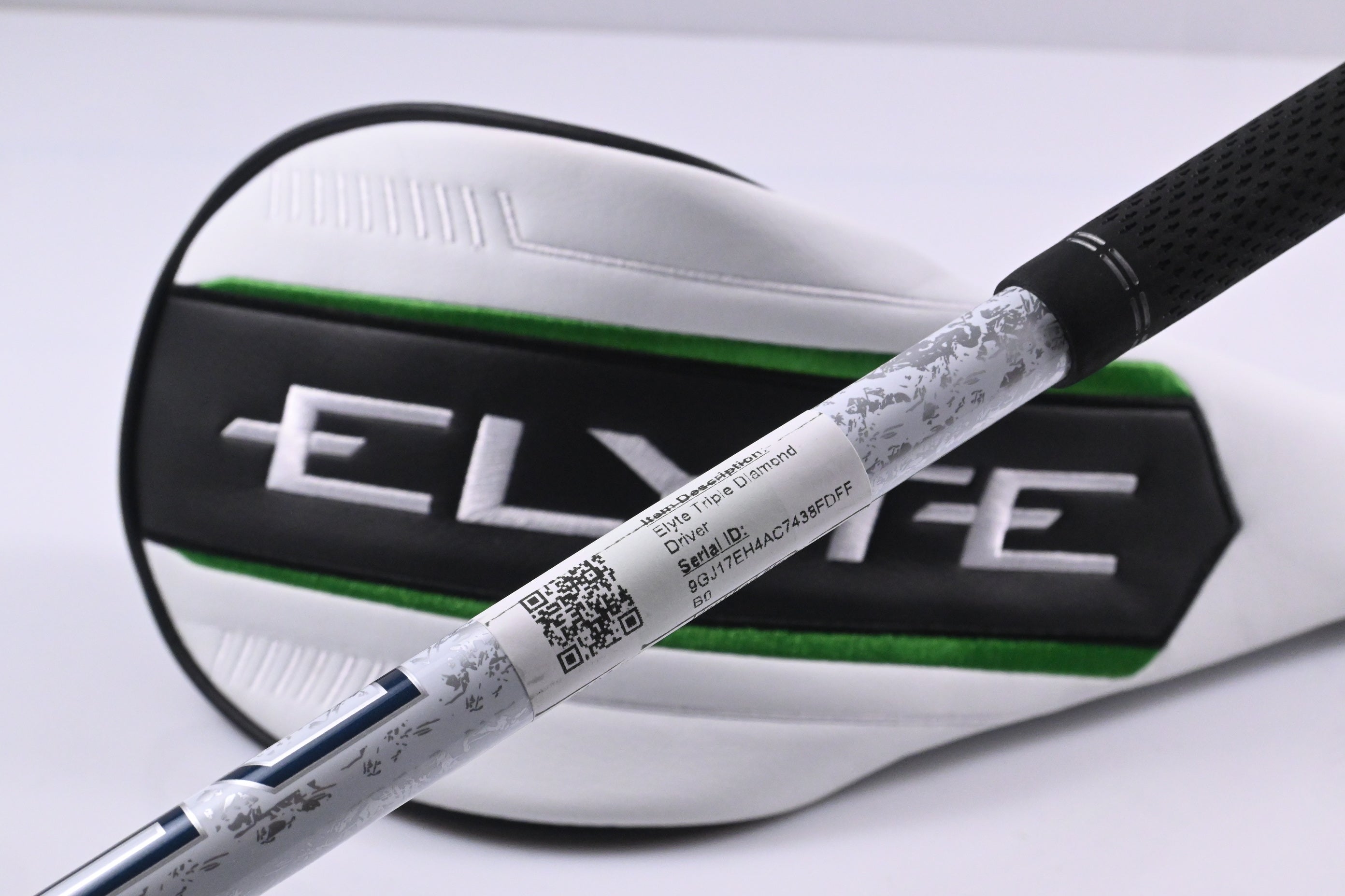 Callaway Elyte Triple Diamond Driver / 9 Degree / Stiff Flex Denali Charcoal 50