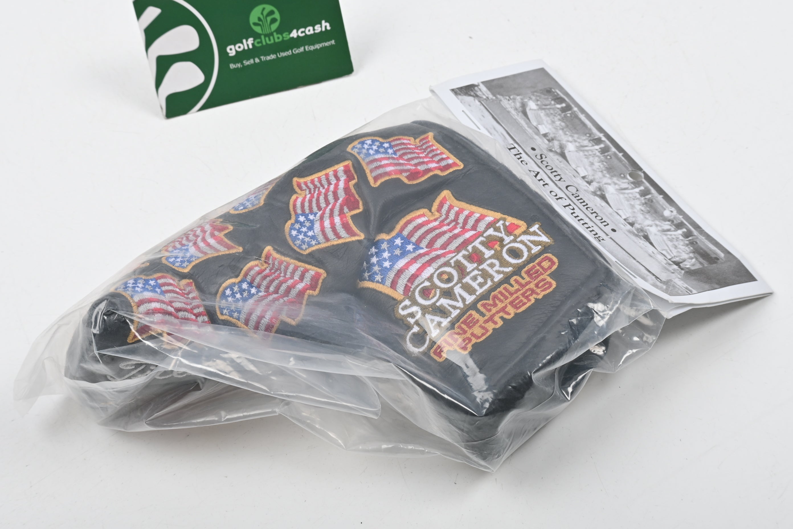 Scotty Cameron 2016 US Flags Putter Cover / Blade / Black