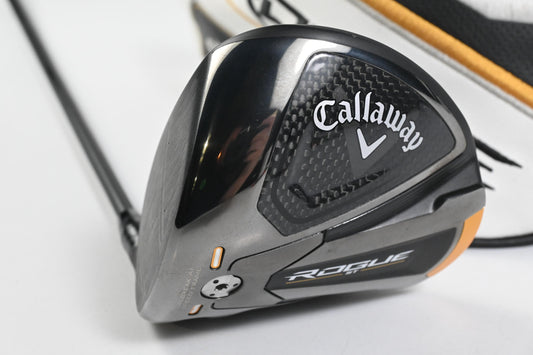Left Hand Callaway Rogue ST Triple Diamond LS Driver / 10.5 Degree / X-Flex