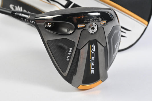Left Hand Callaway Rogue ST Triple Diamond LS Driver / 10.5 Degree / X-Flex