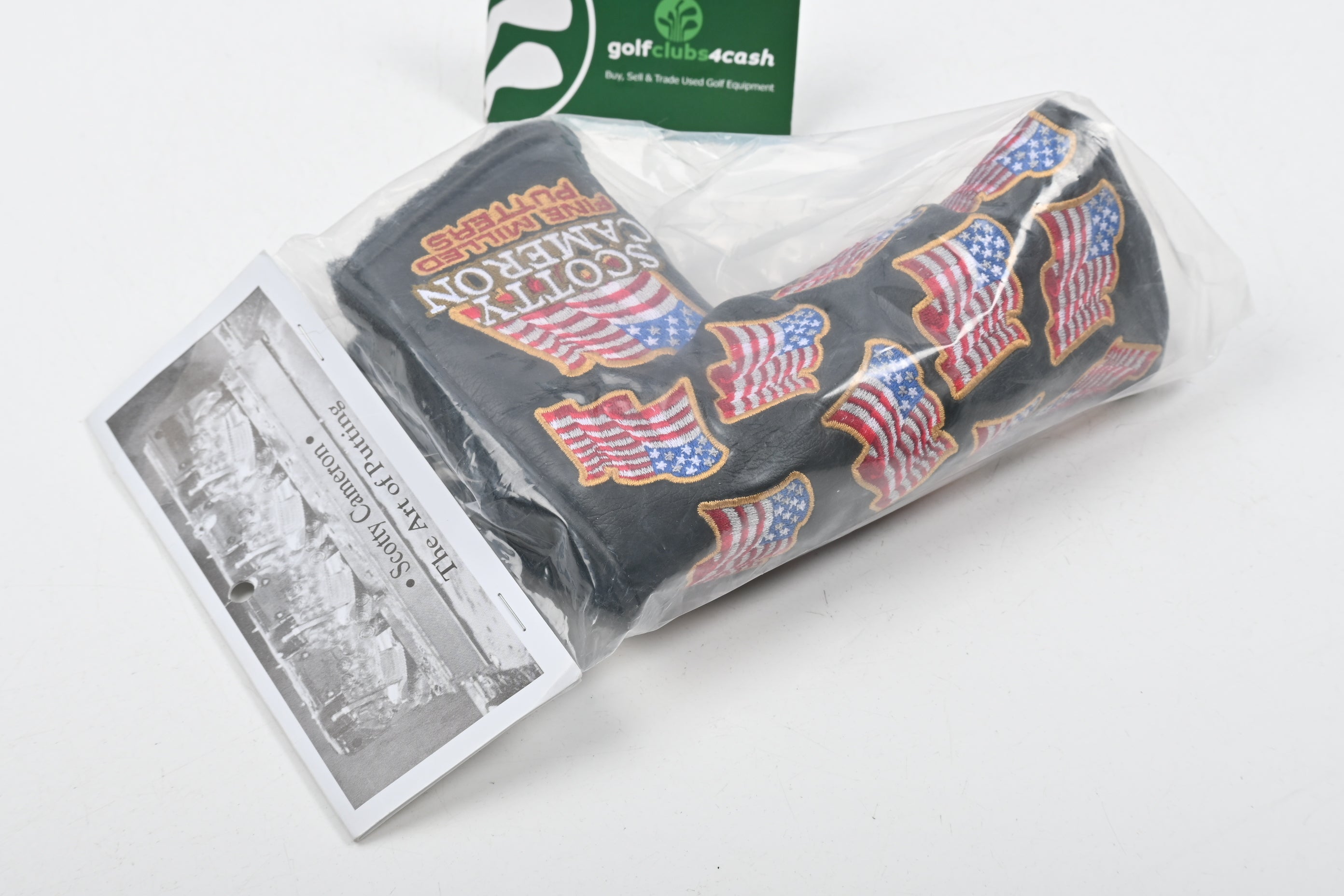 Scotty Cameron 2016 US Flags Putter Cover / Blade / Black