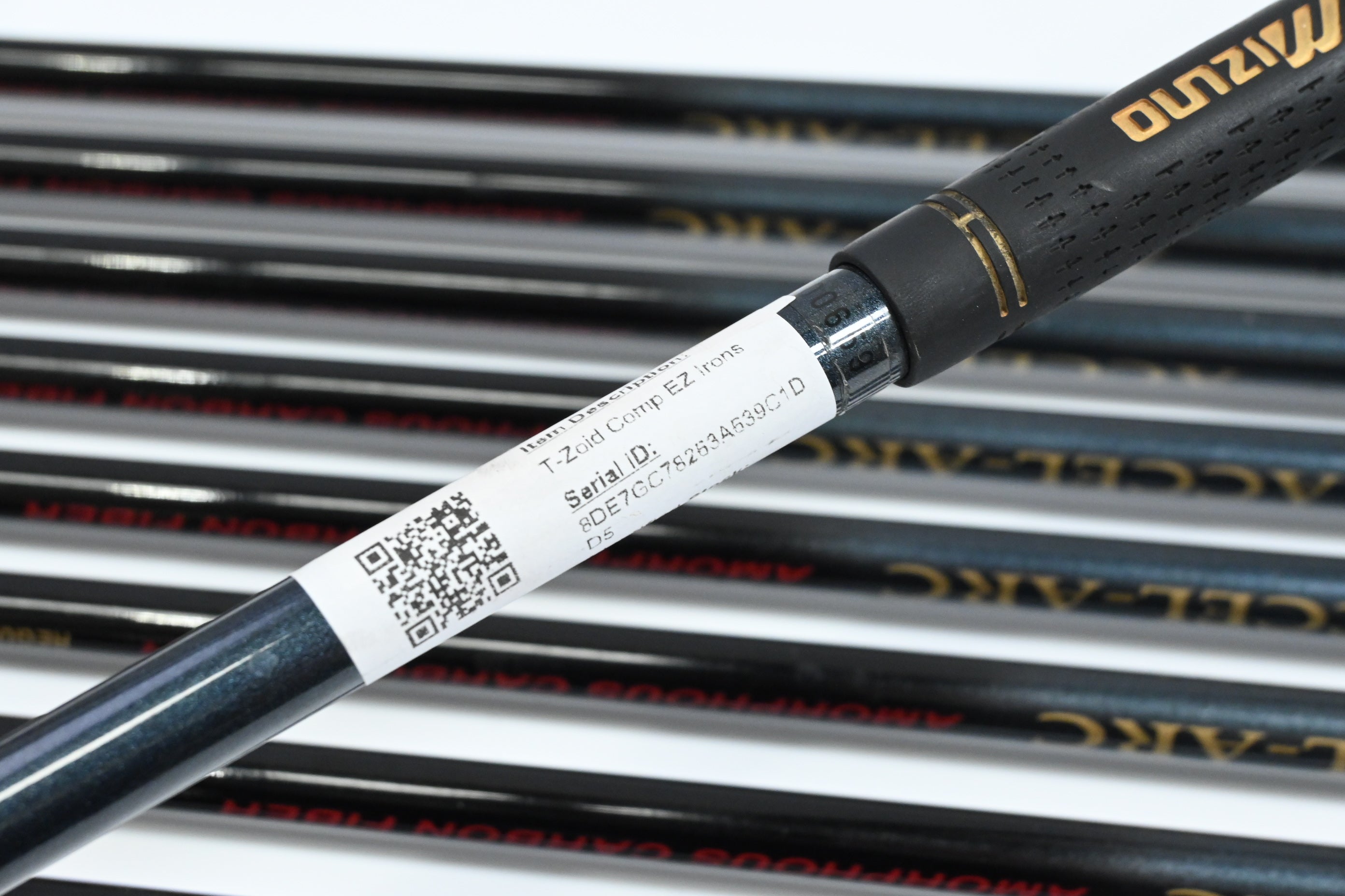 Mizuno T-Zoid Comp CT Irons / 3-PW+SW / Regular Flex Mizuno Accel Arc Shafts