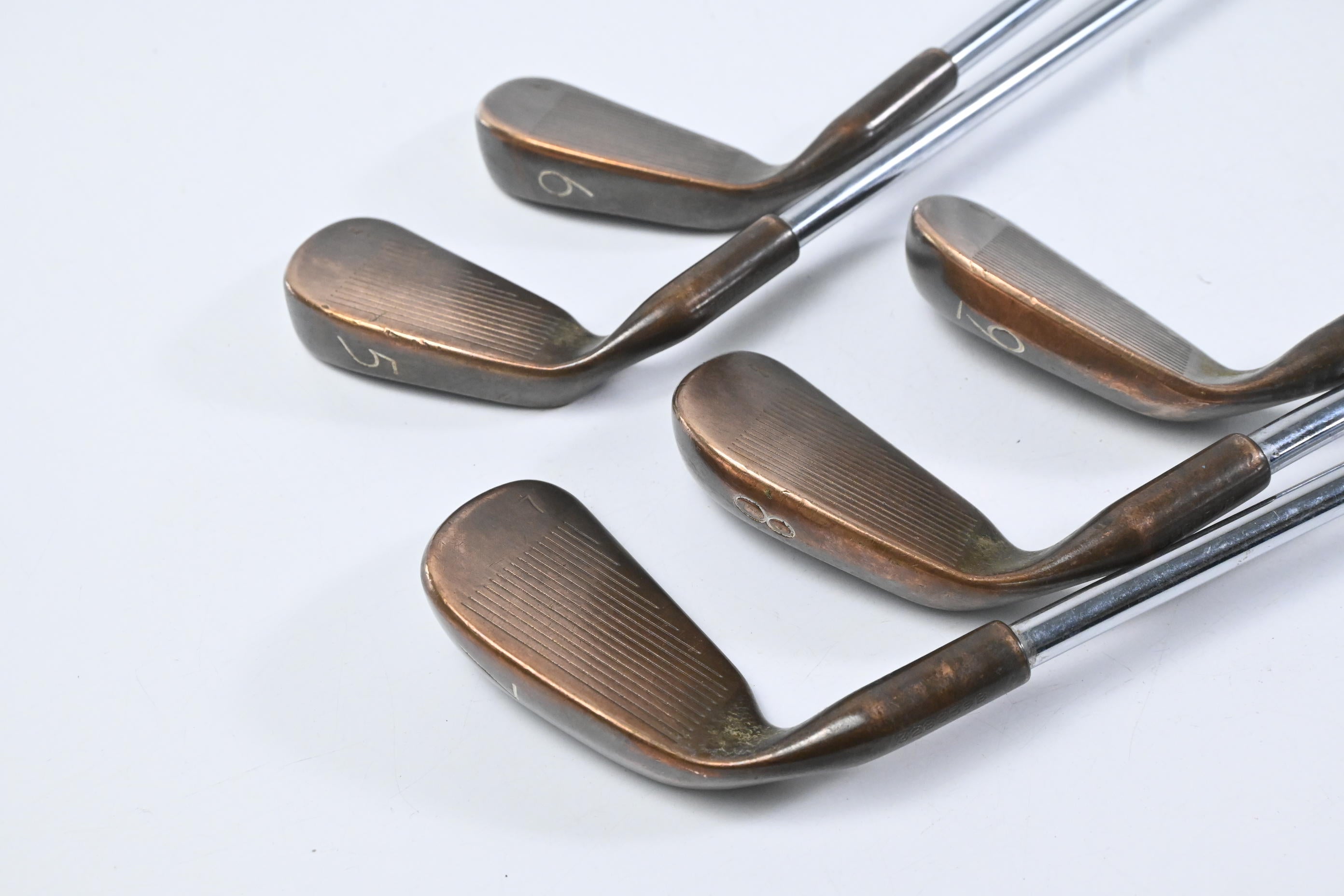 Ping Eye 2+ BeCu Irons / 5-9i /  Red Dot / Stiff Flex Steel Shafts