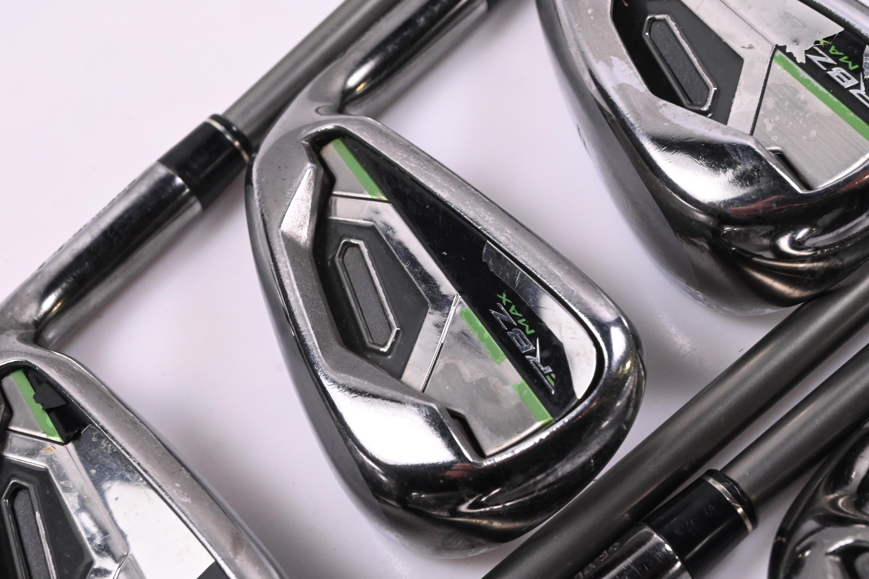 Ladies Taylormade RBZ Max Irons / 6-PW+GW+SW / Ladies Flex Fujikura Motore 50