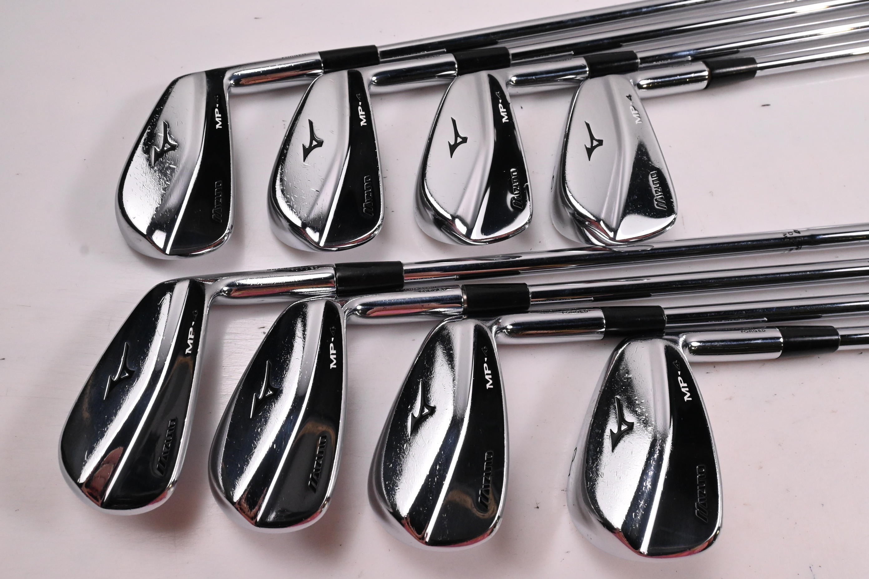 Mizuno MP-4 Irons / 3-PW / Stiff Flex True Temper Dynamic Gold Shafts