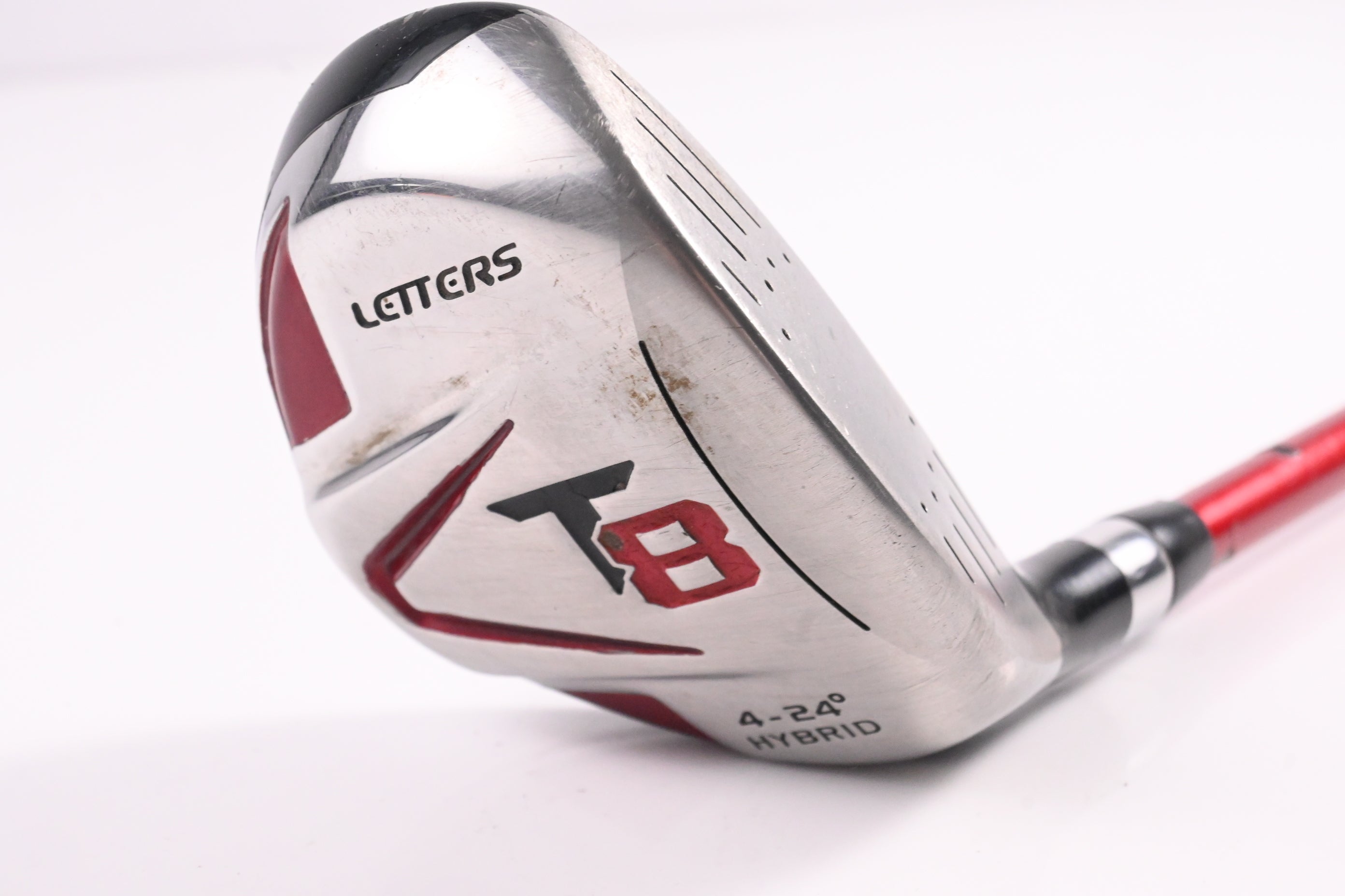 John Letters T8 #4 Hybrid / 24 Degree / Uniflex John Letters T8 Shaft