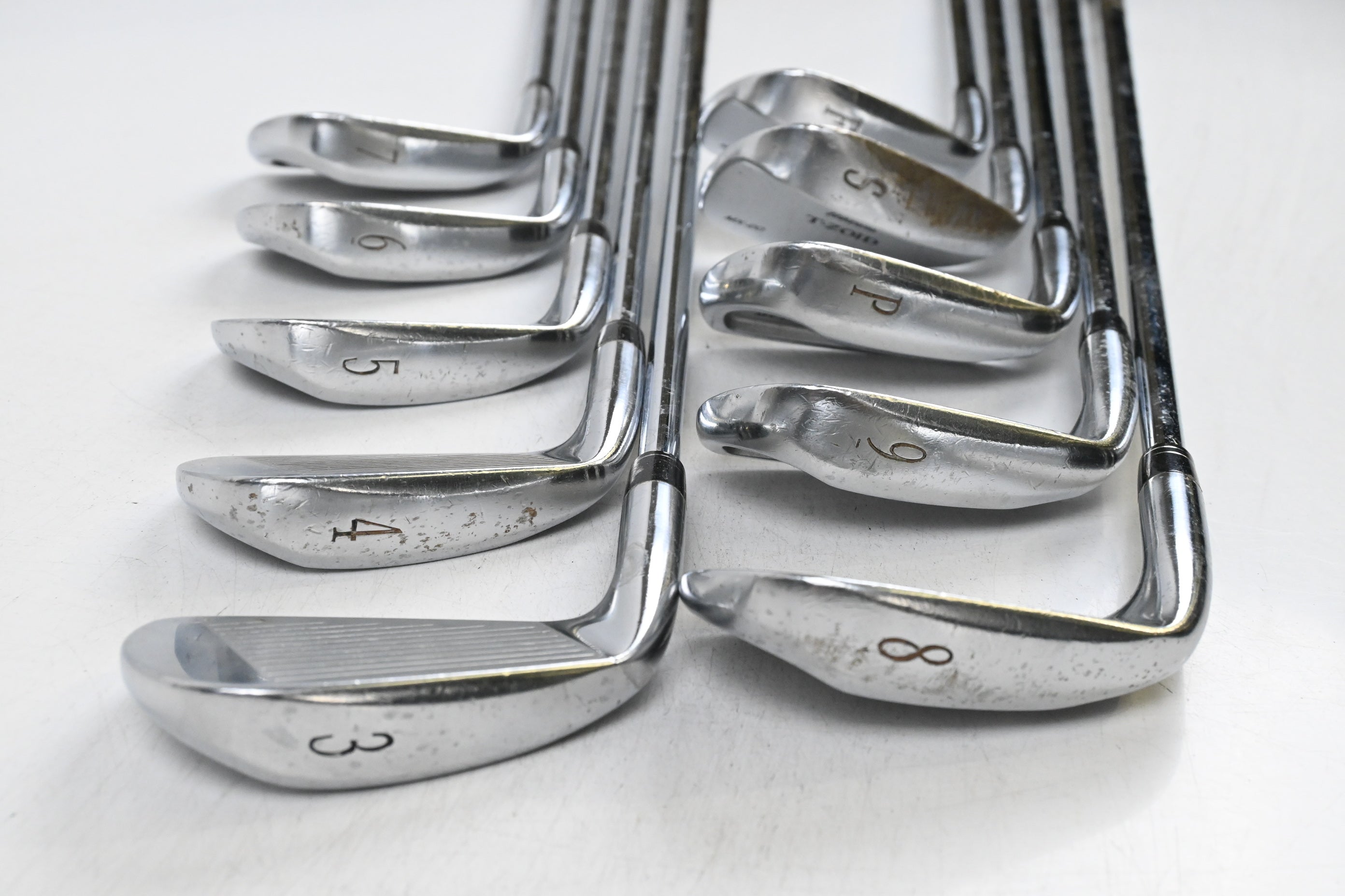 Mizuno MX-20 Irons / 3-PW+GW+SW / Stiff Flex Dynamic Gold S300 Shafts