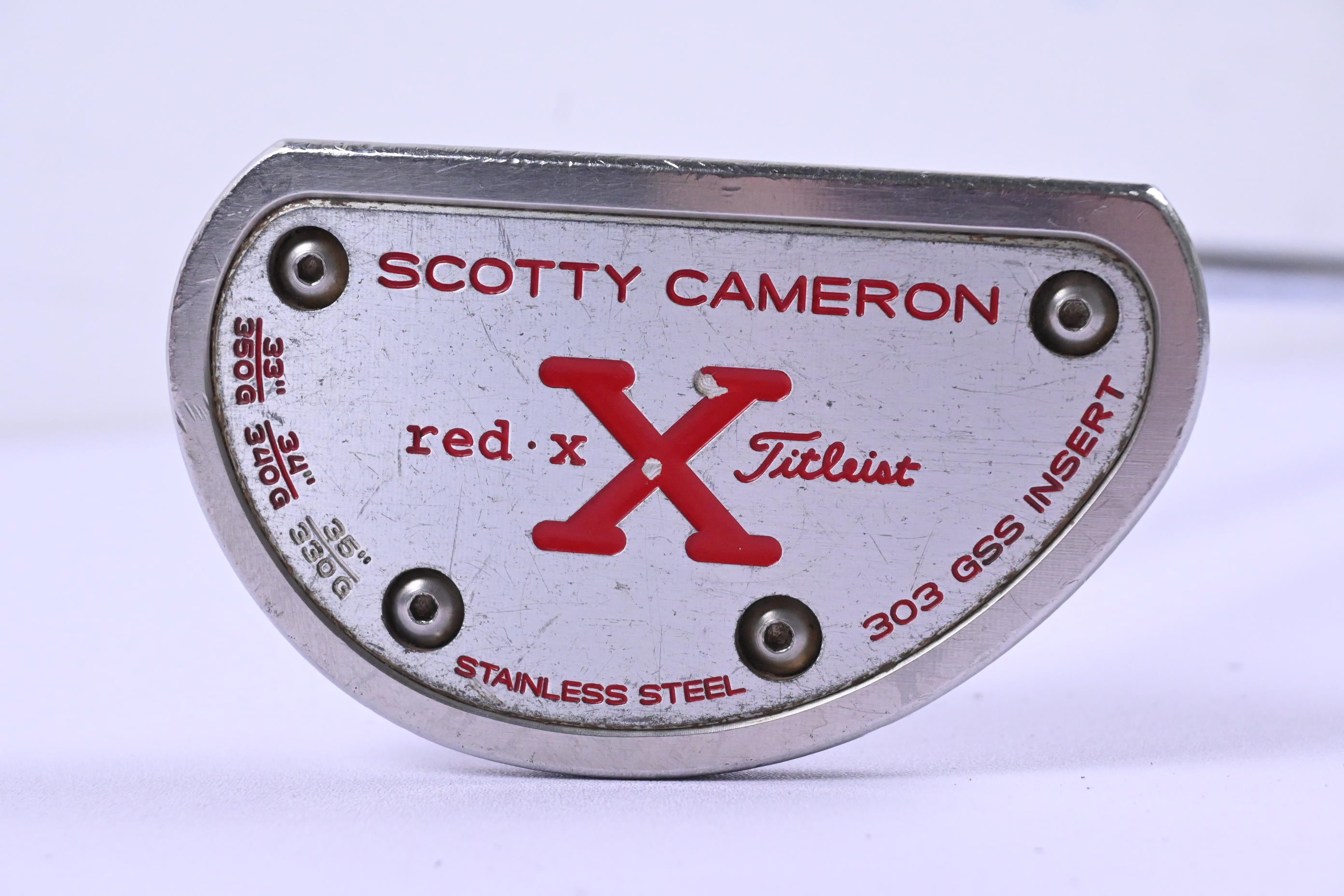 Scotty Cameron Red X Putter / 34 Inch