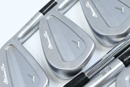Mizuno Pro S-3 Irons / 4-PW / Stiff Flex Project X Rifle Shafts