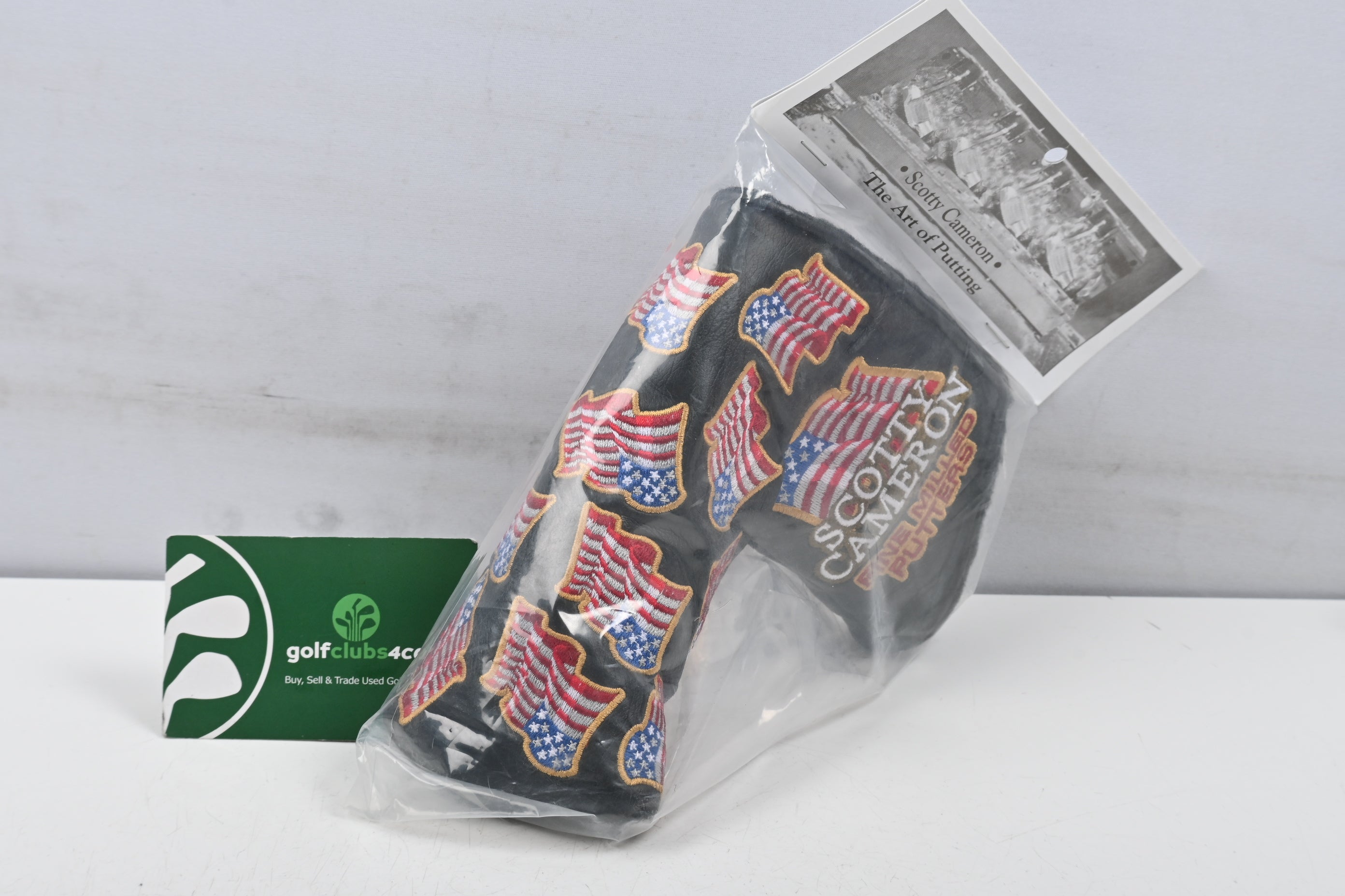 Scotty Cameron 2016 US Flags Putter Cover / Blade / Black