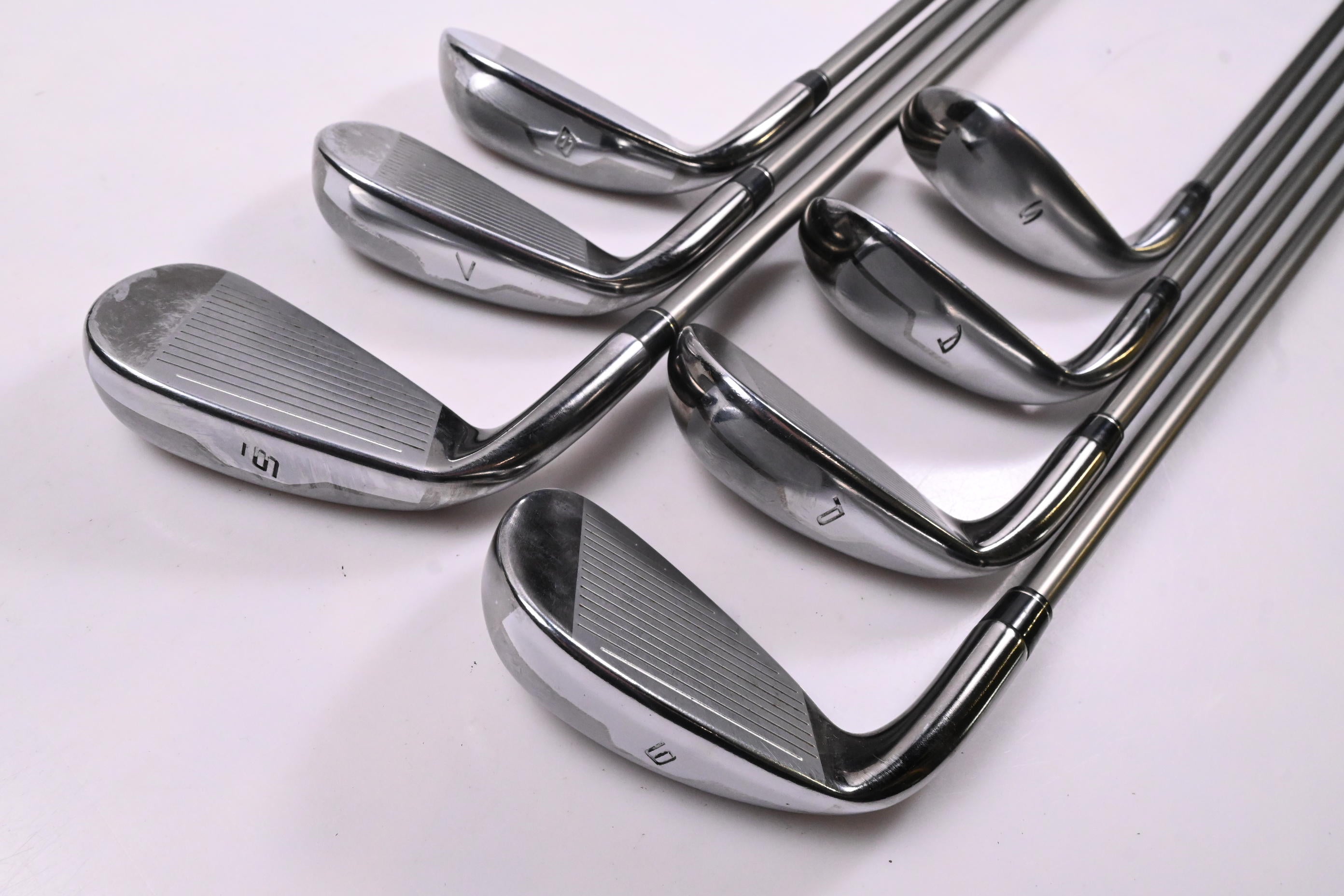 Ladies Taylormade RBZ Max Irons / 6-PW+GW+SW / Ladies Flex Fujikura Motore 50