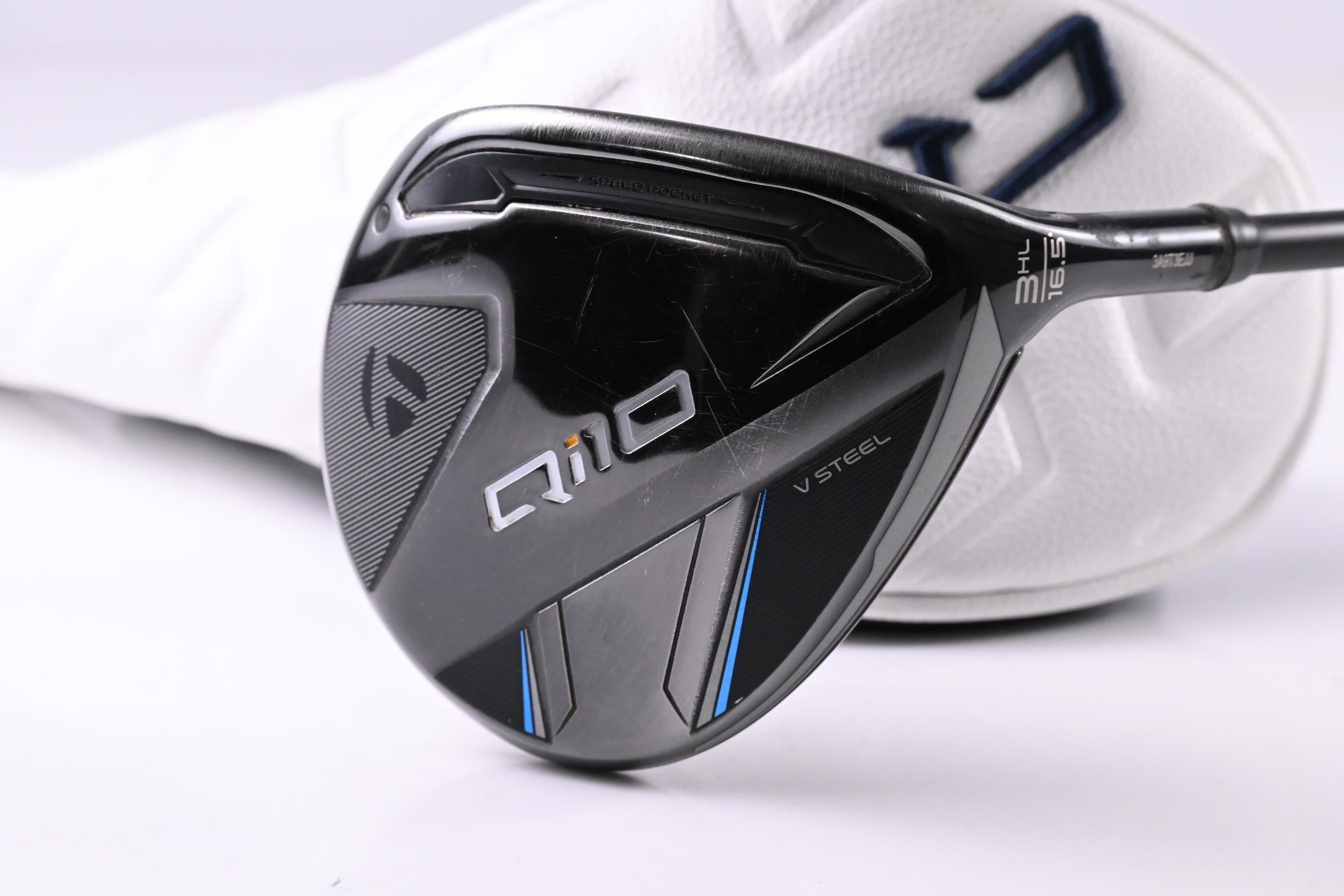 Taylormade Qi10 #3HL Wood / 16.5 Degree / Regular Flex Cypher 2.0 50 Shaft