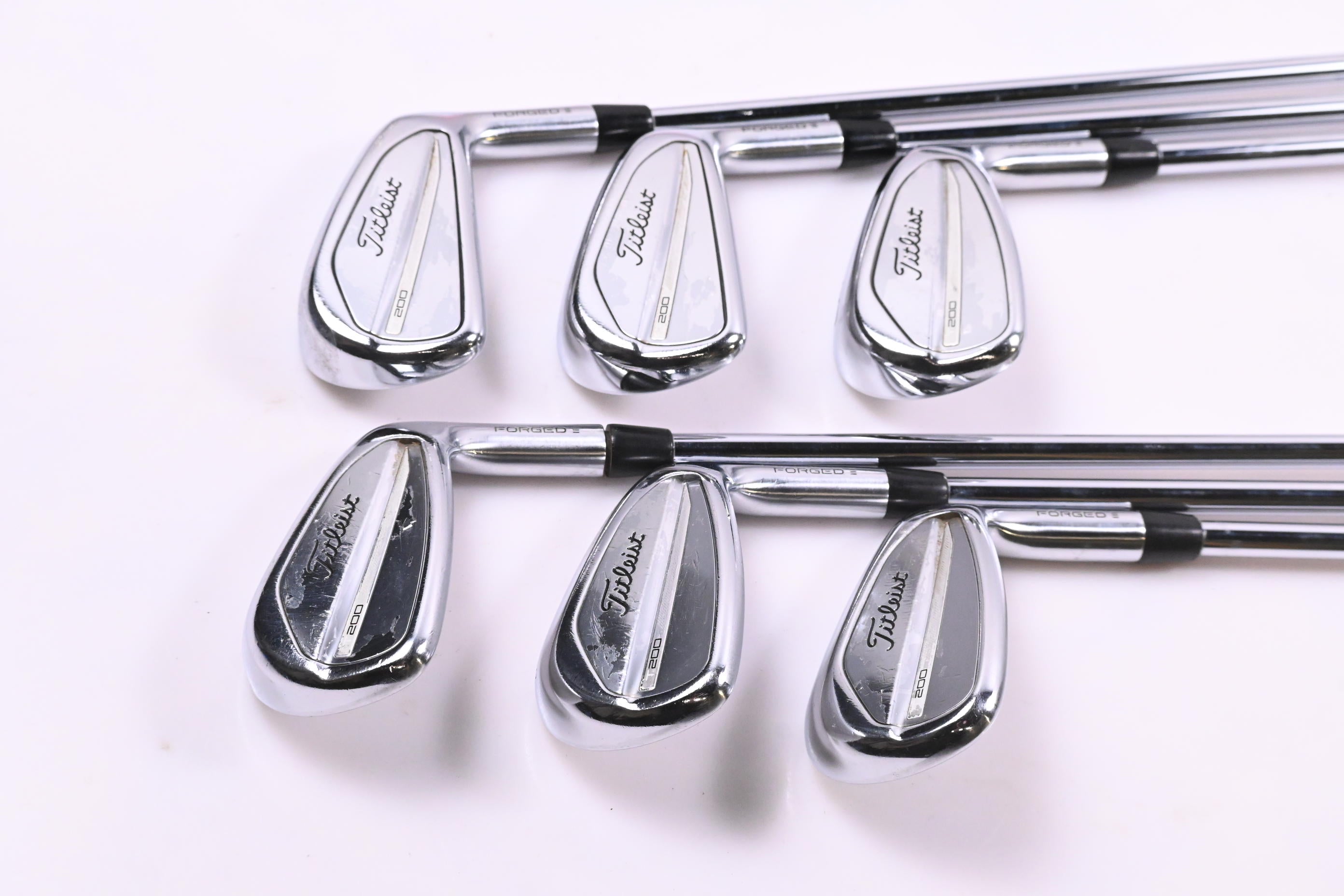 Titleist T200 2023 Irons / 6-PW+48° / Stiff Flex AMT Black S300 Shafts