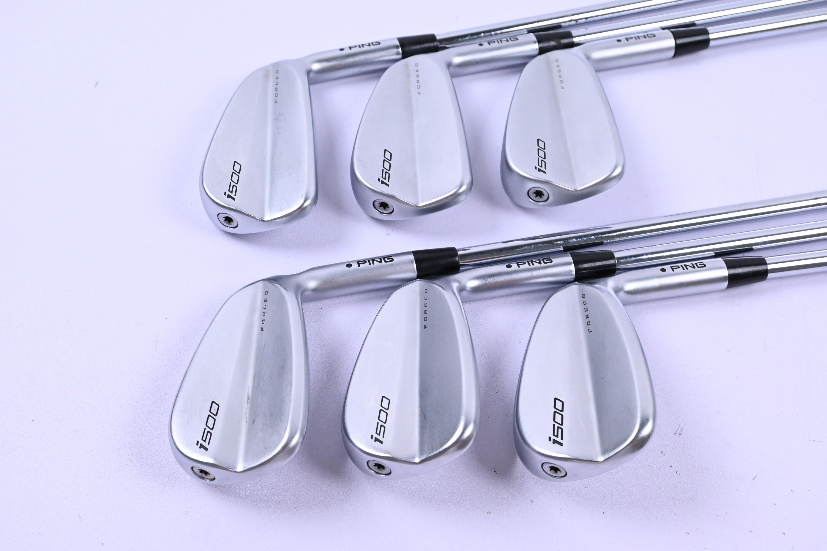 Ping i500 Irons / 5-PW / Black Dot / Stiff Flex True Temper XP 95 S300 Shafts