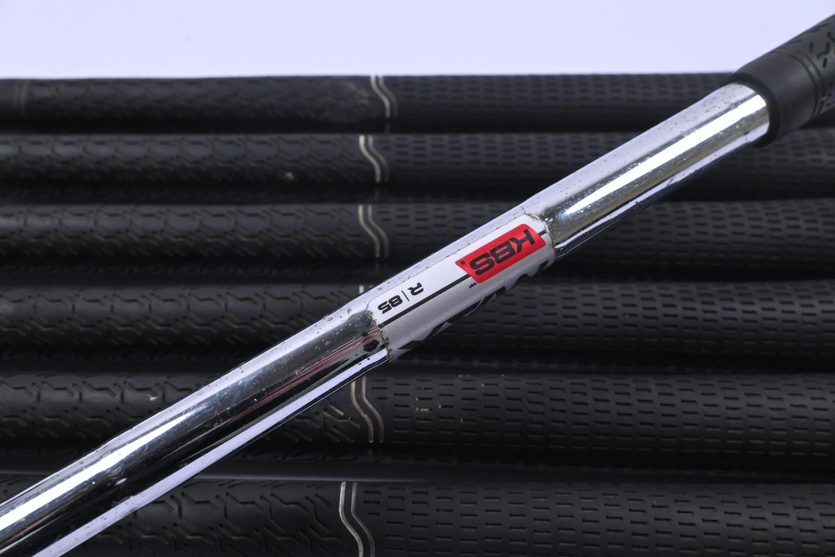 Left Hand Taylormade M4 Irons / 5-PW+SW / Regular Flex KBS Max 85 Shafts