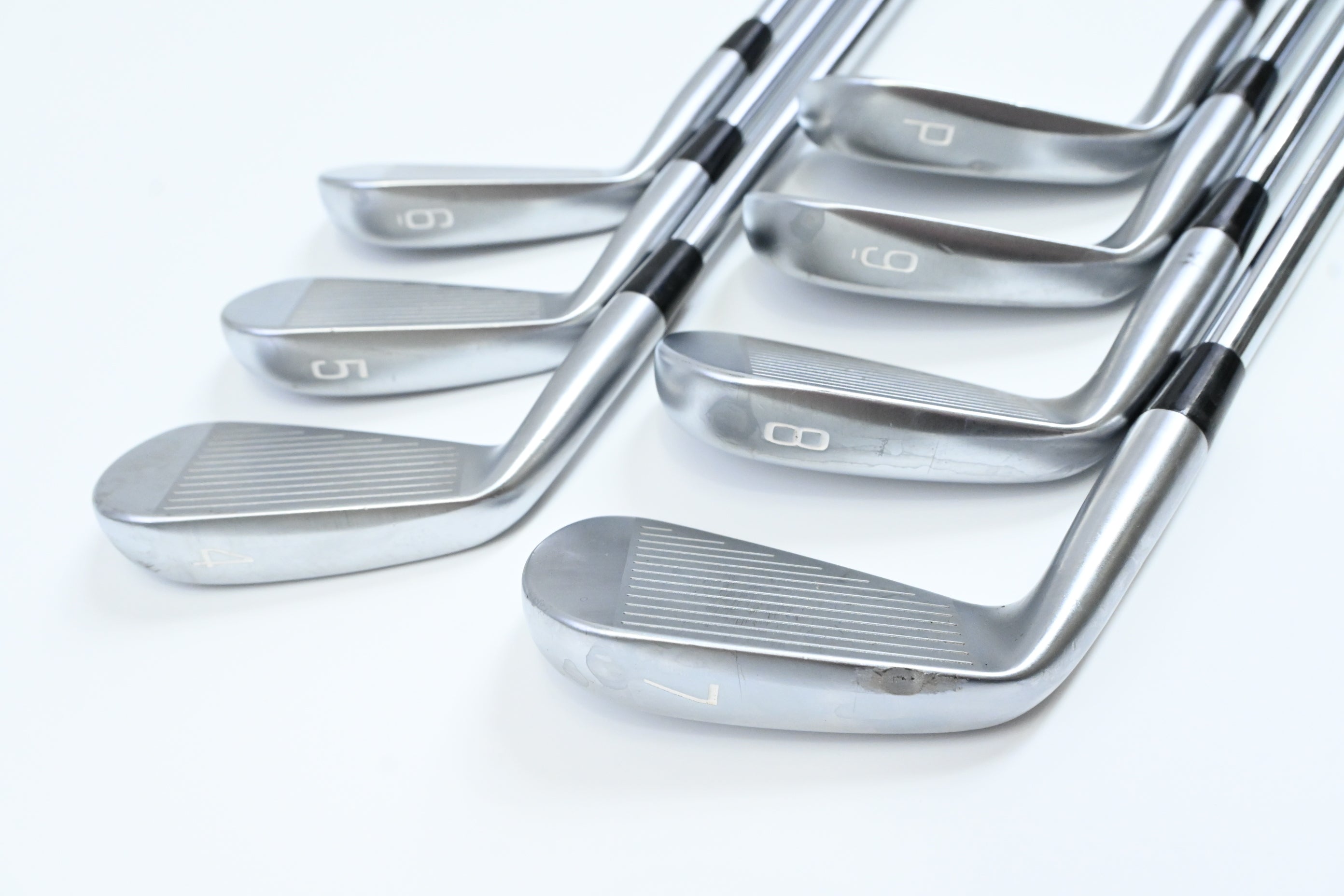 Mizuno Pro S-3 Irons / 4-PW / Stiff Flex Project X Rifle Shafts