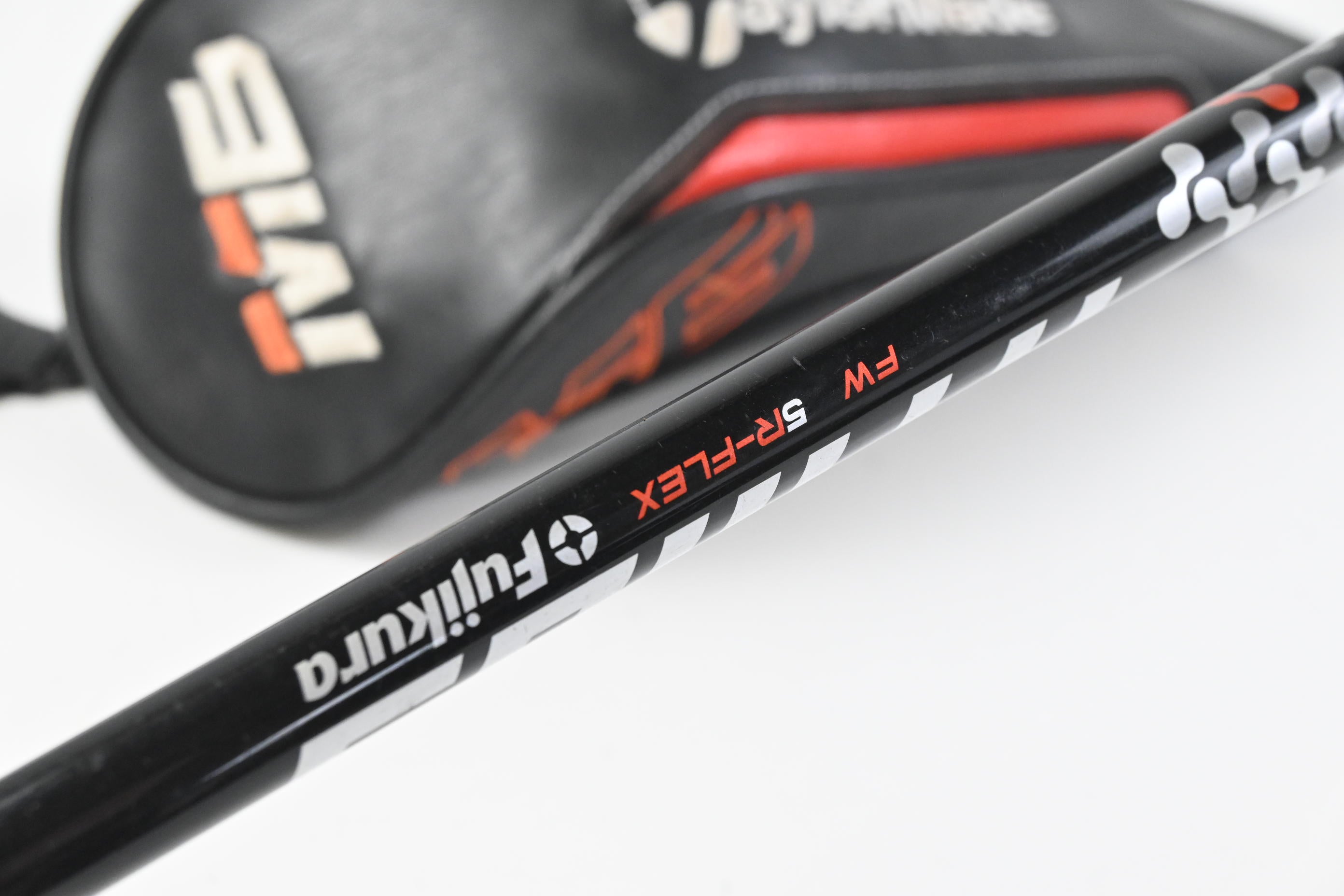 Left Hand Taylormade M6 #3 Wood / 15 Degree / Regular Flex Fujikura Atmos Red 5