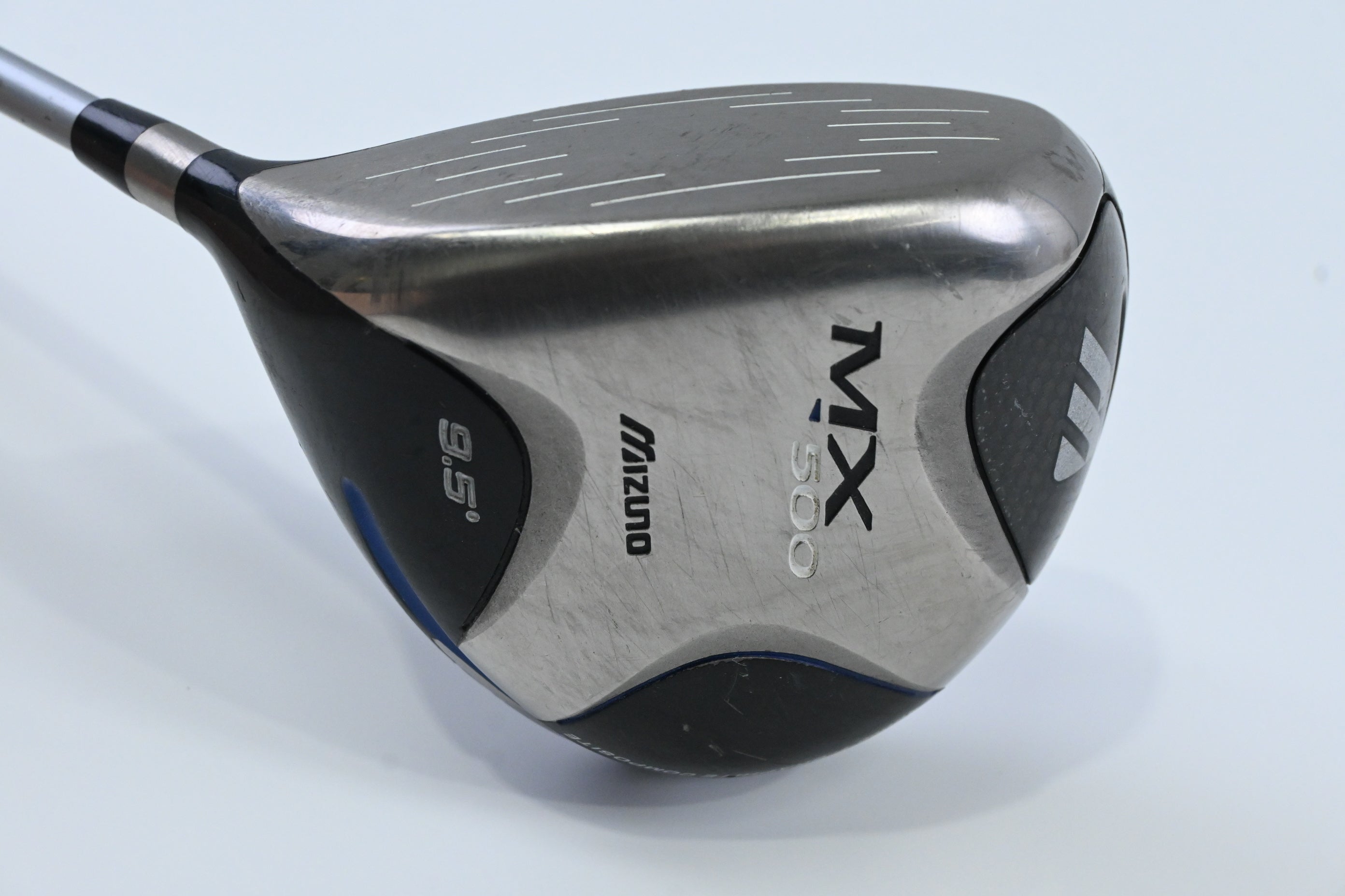 Left Hand Mizuno MX-500 Driver / 9.5 Degree / Regular Flex Mizuno Exsar 50 Shaft