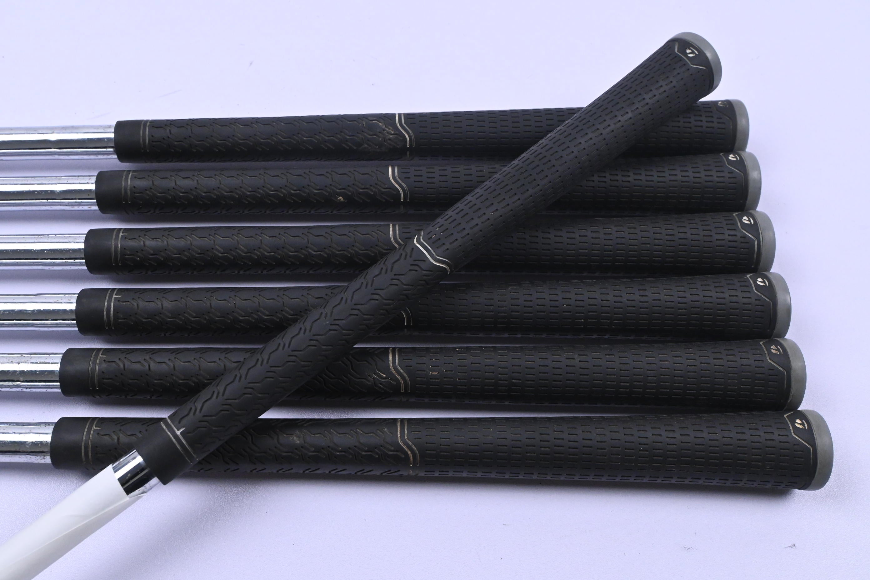 Left Hand Taylormade M4 Irons / 5-PW+SW / Regular Flex KBS Max 85 Shafts