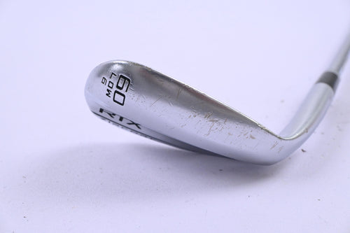 Cleveland RTX ZipCore Lob Wedge / 60 Degree / Wedge Flex Dynamic Gold Spinner